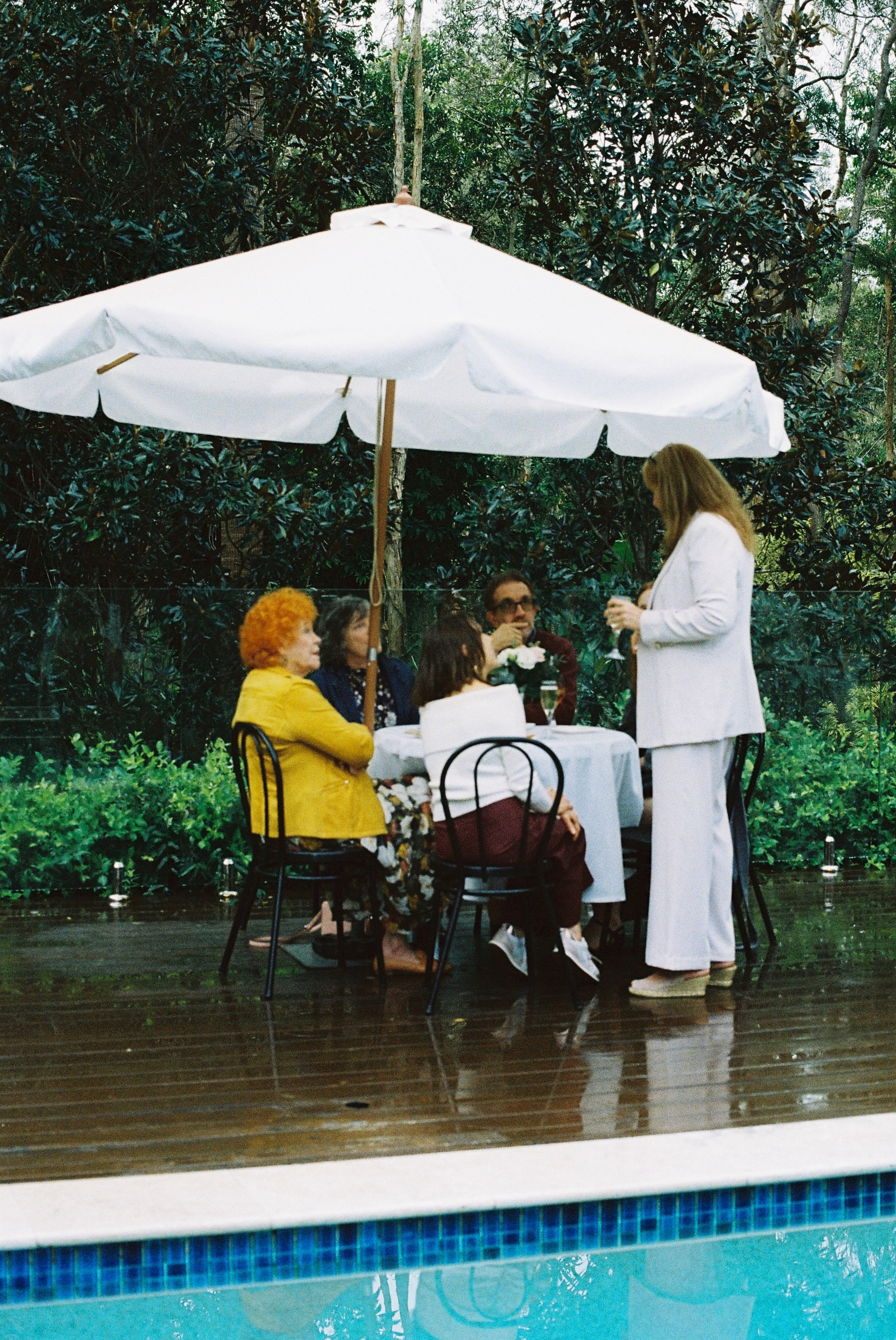 Engagement Party. Film portrait photographer