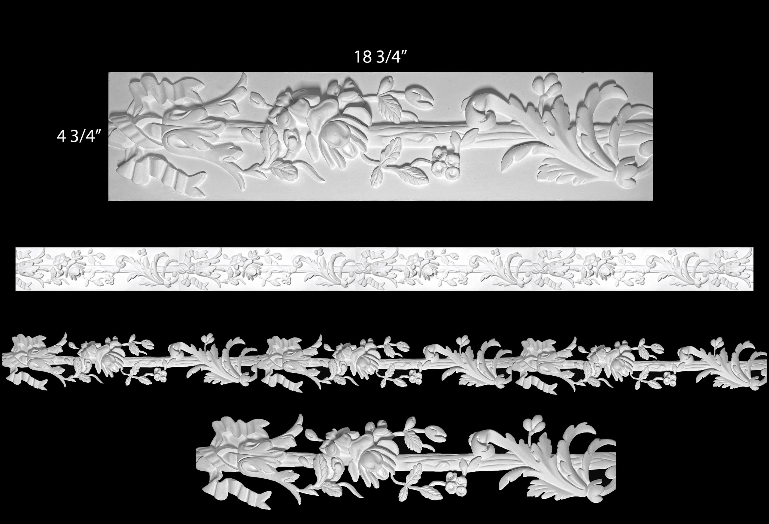 Panel Moldings. Plaster molding