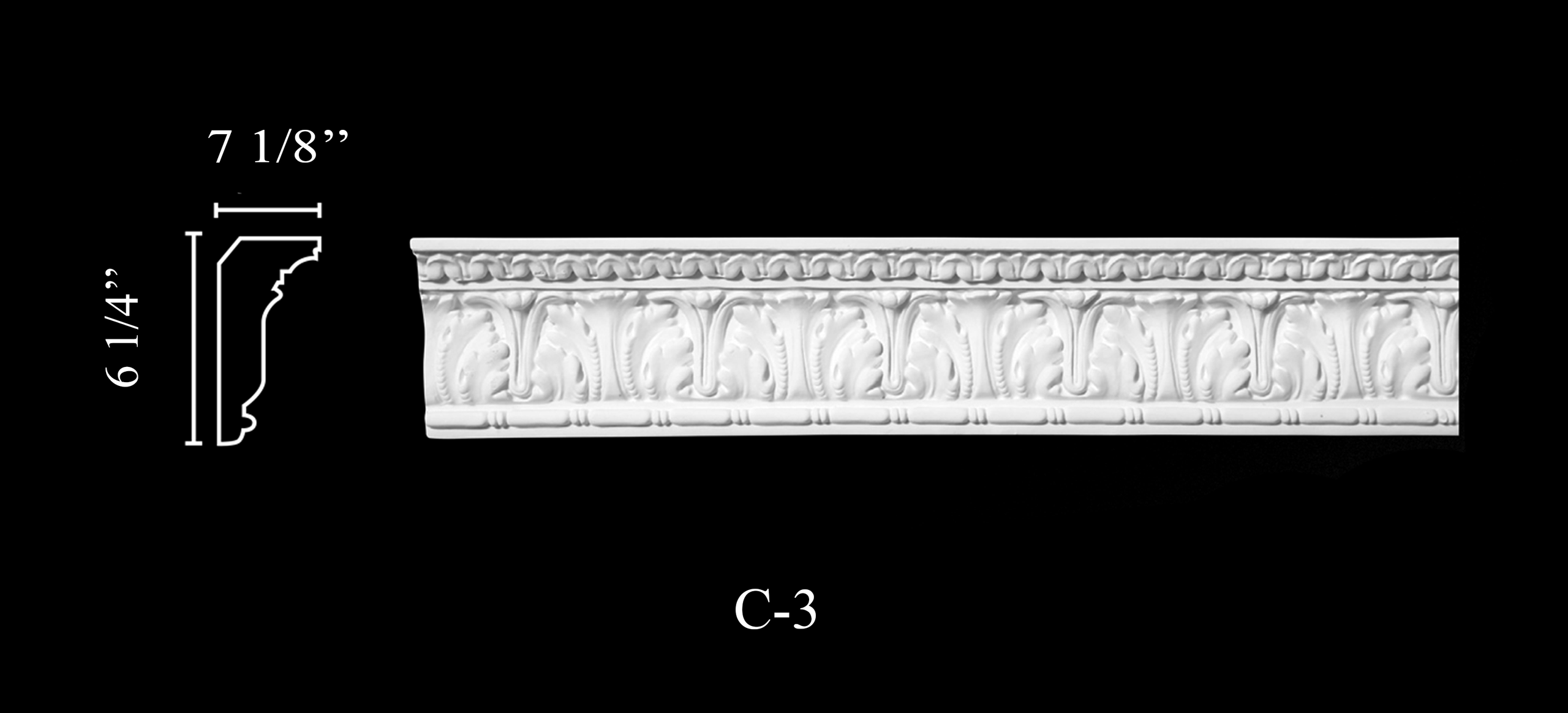 Crown Molding. Plaster molding