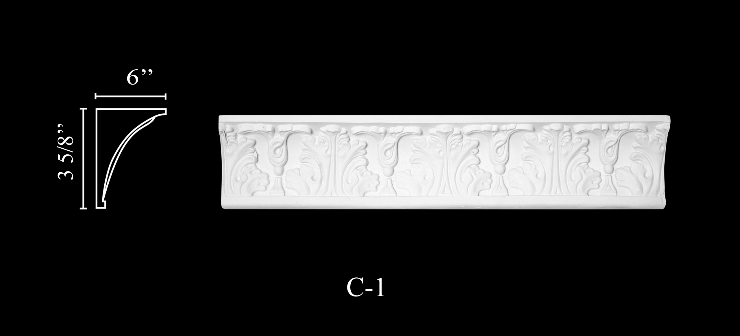 Crown Molding. Plaster molding