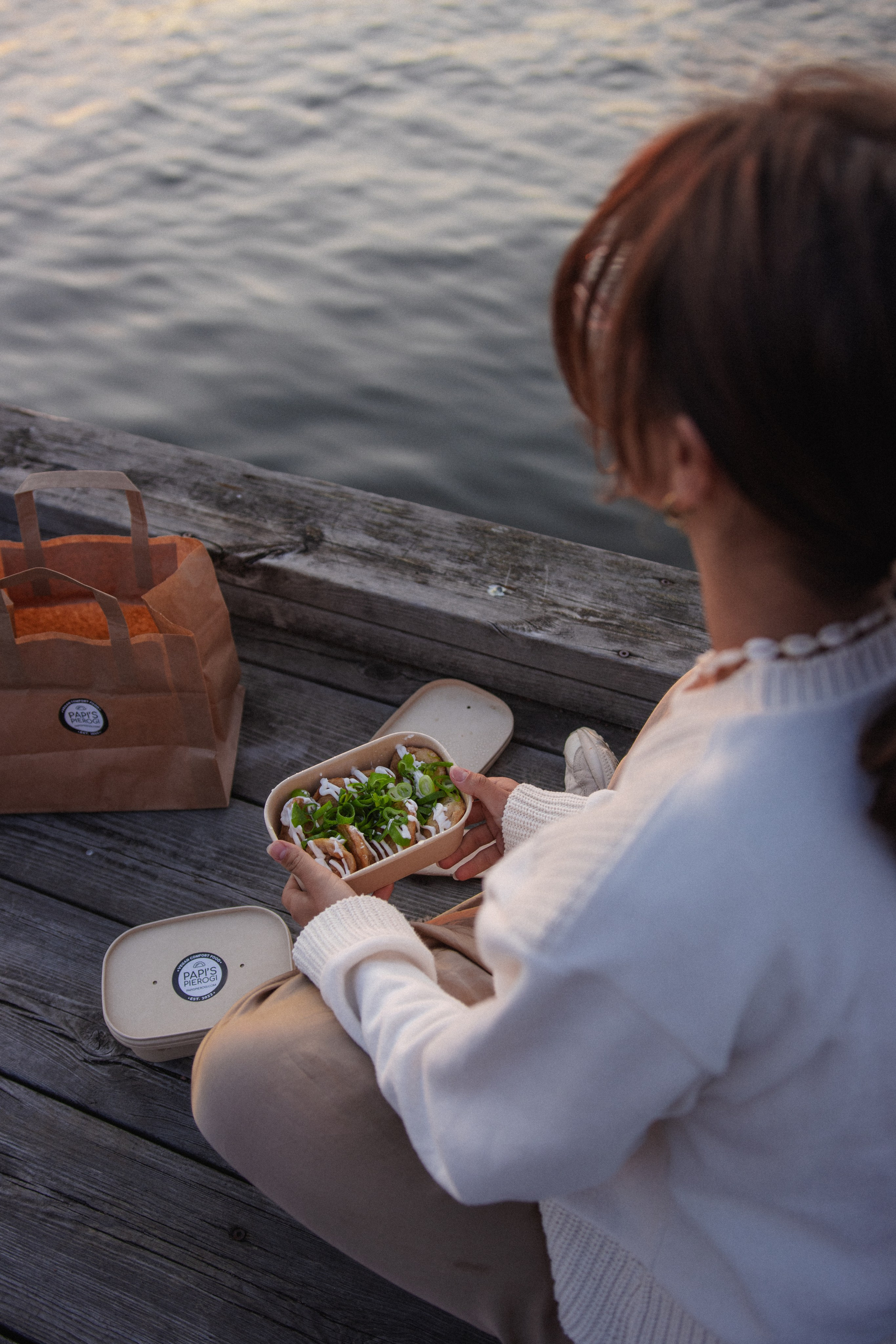 Papis Pierogi — vegan-comfort food. Photographer in Gothenburg Aleksandra Stroganova