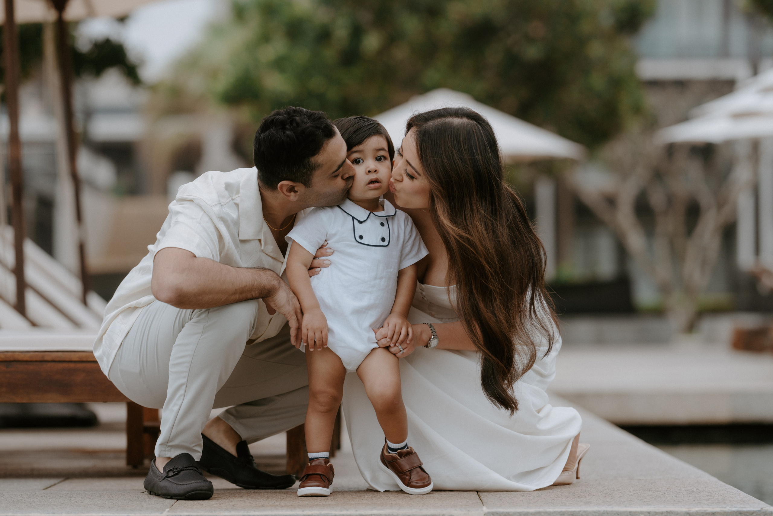 профессиональная фотосессия для семьи в Дананге