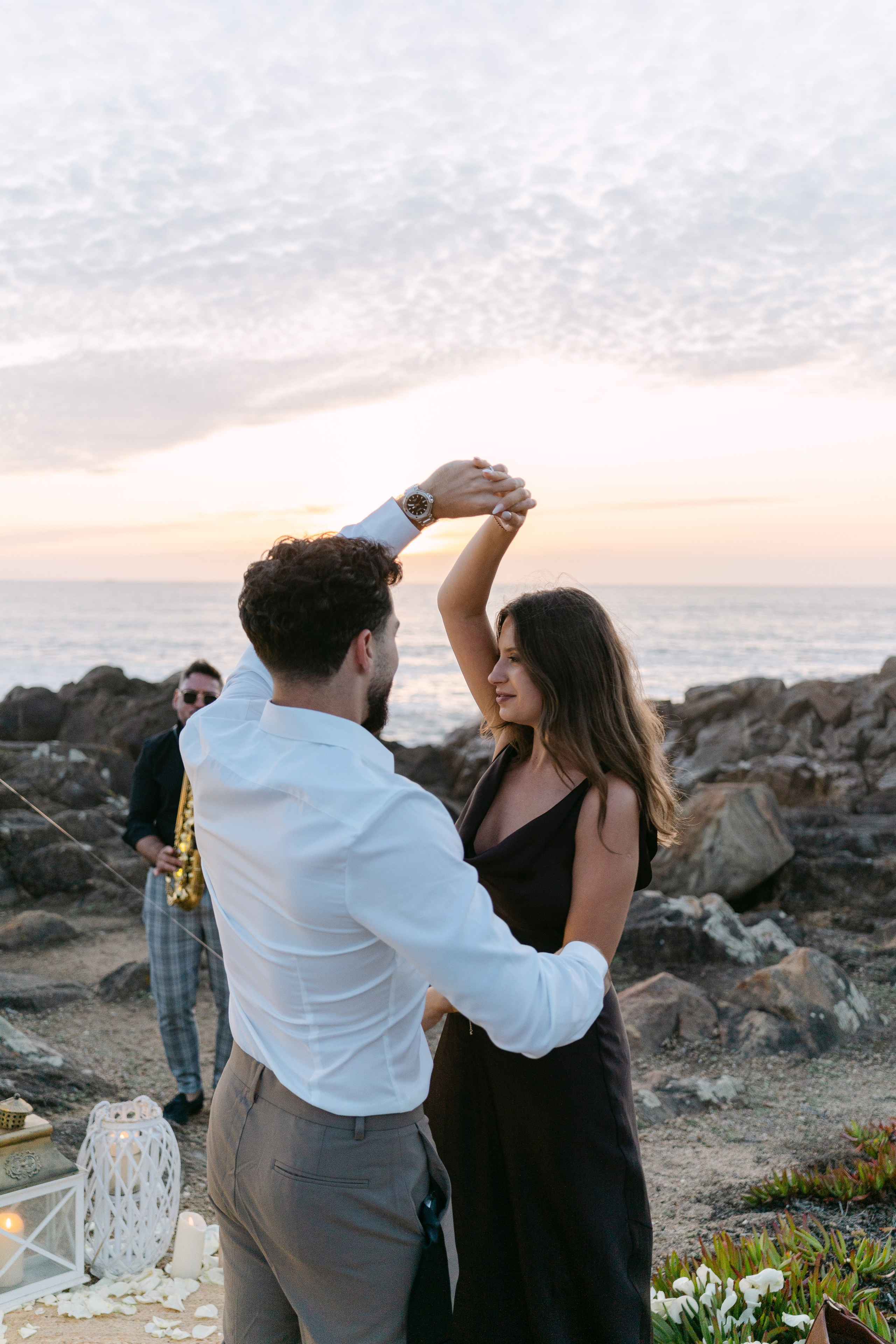 Wedding Proposal at the Beach. Davi Valente
