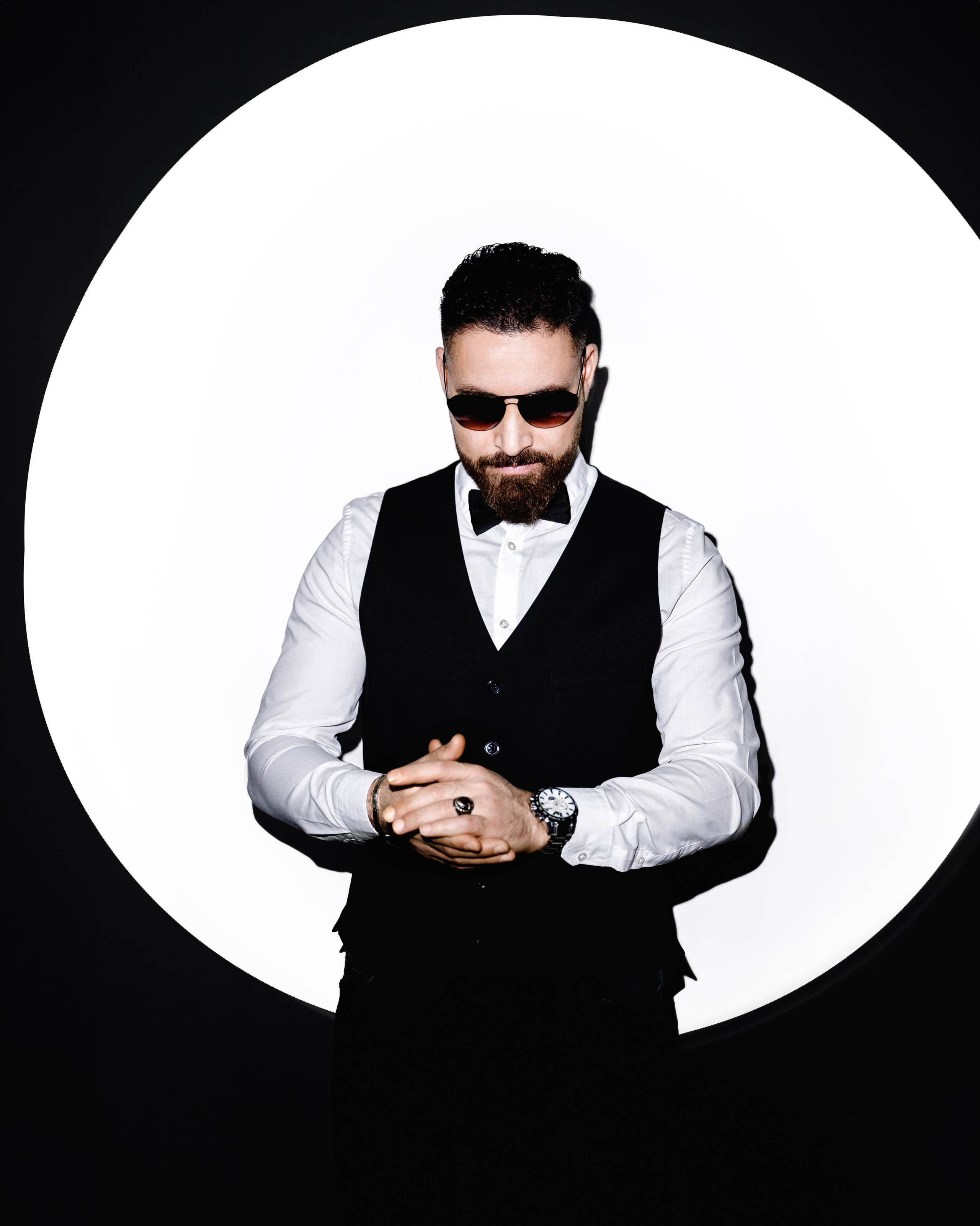 Morgen des Bräutigams im Studio