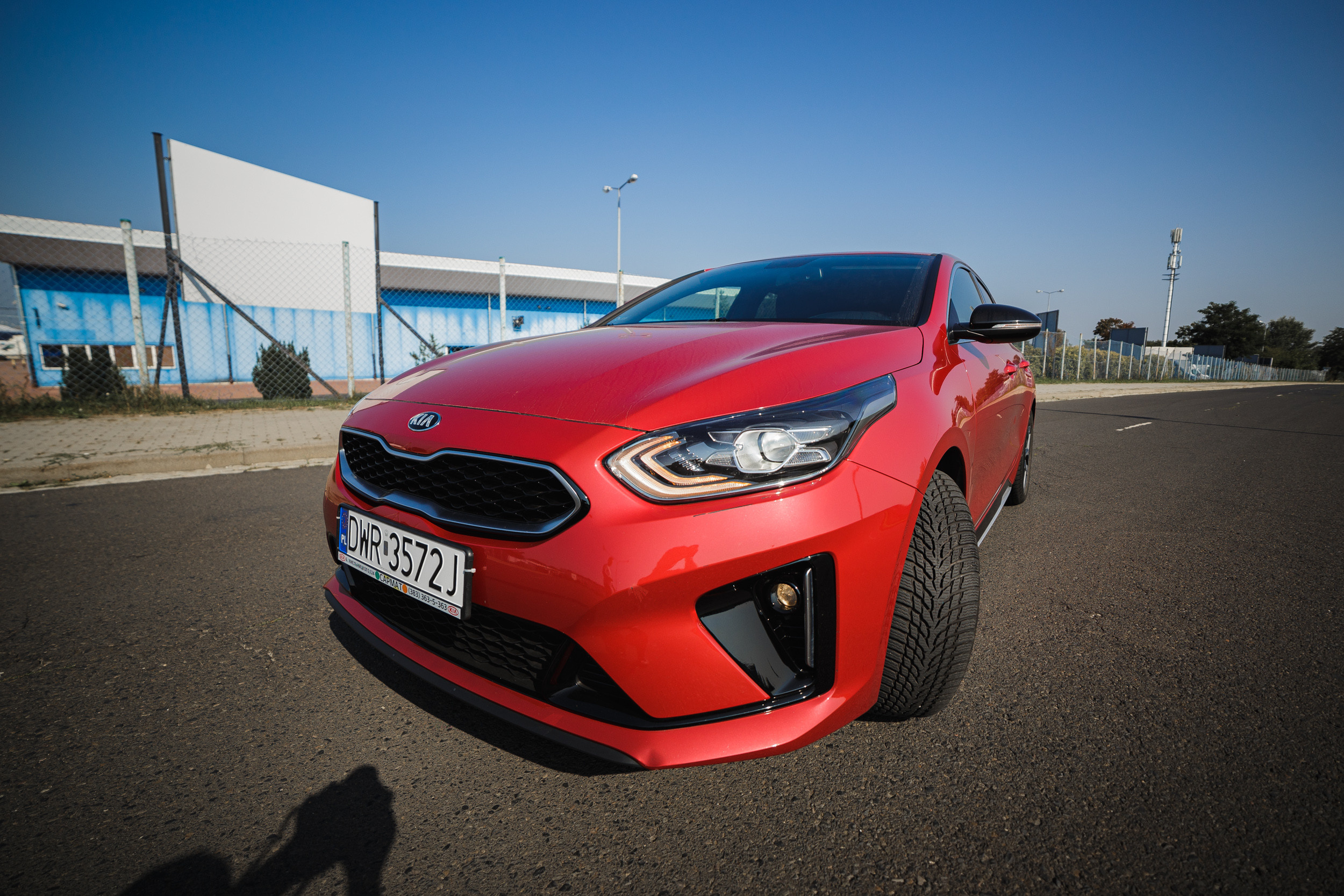 Car Kia proceed red  Cars for sale photo session Dmitry Ilkov