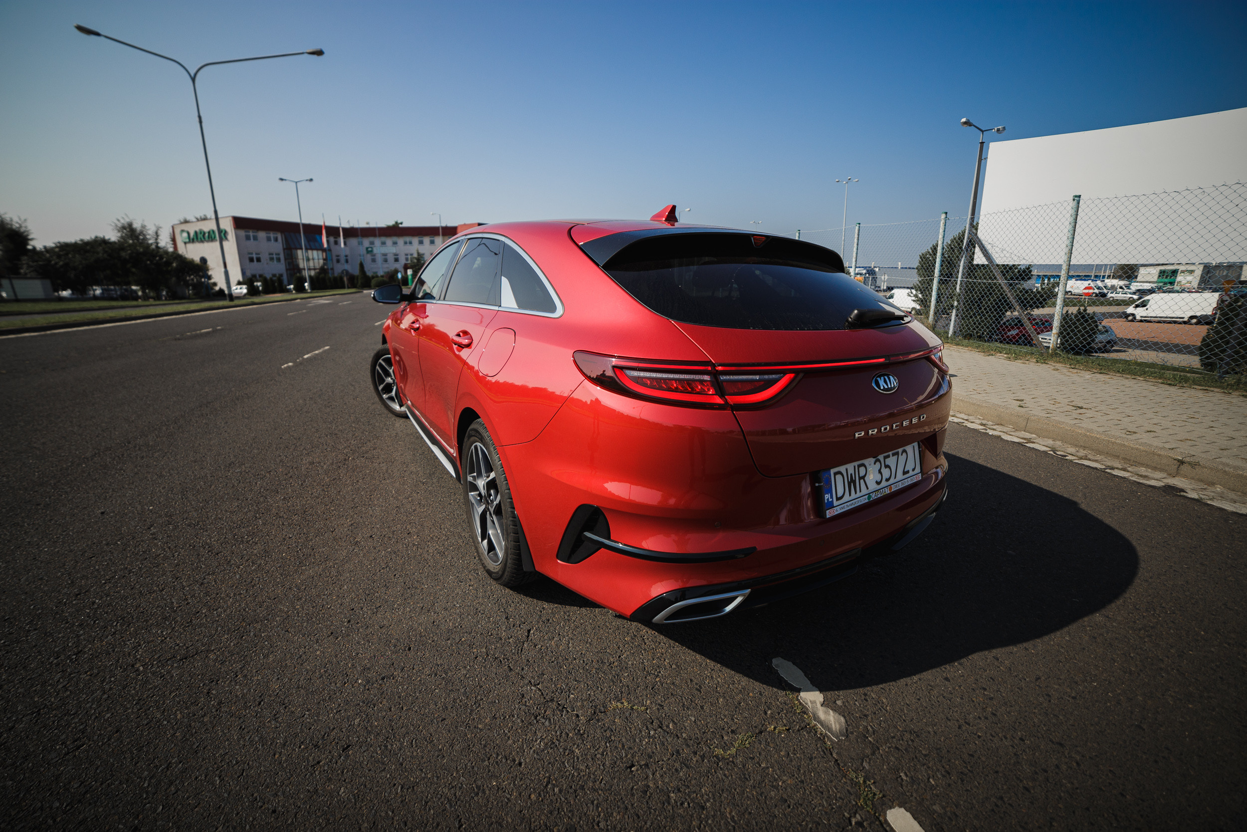 Car Kia proceed red  Cars for sale photo session Dmitry Ilkov