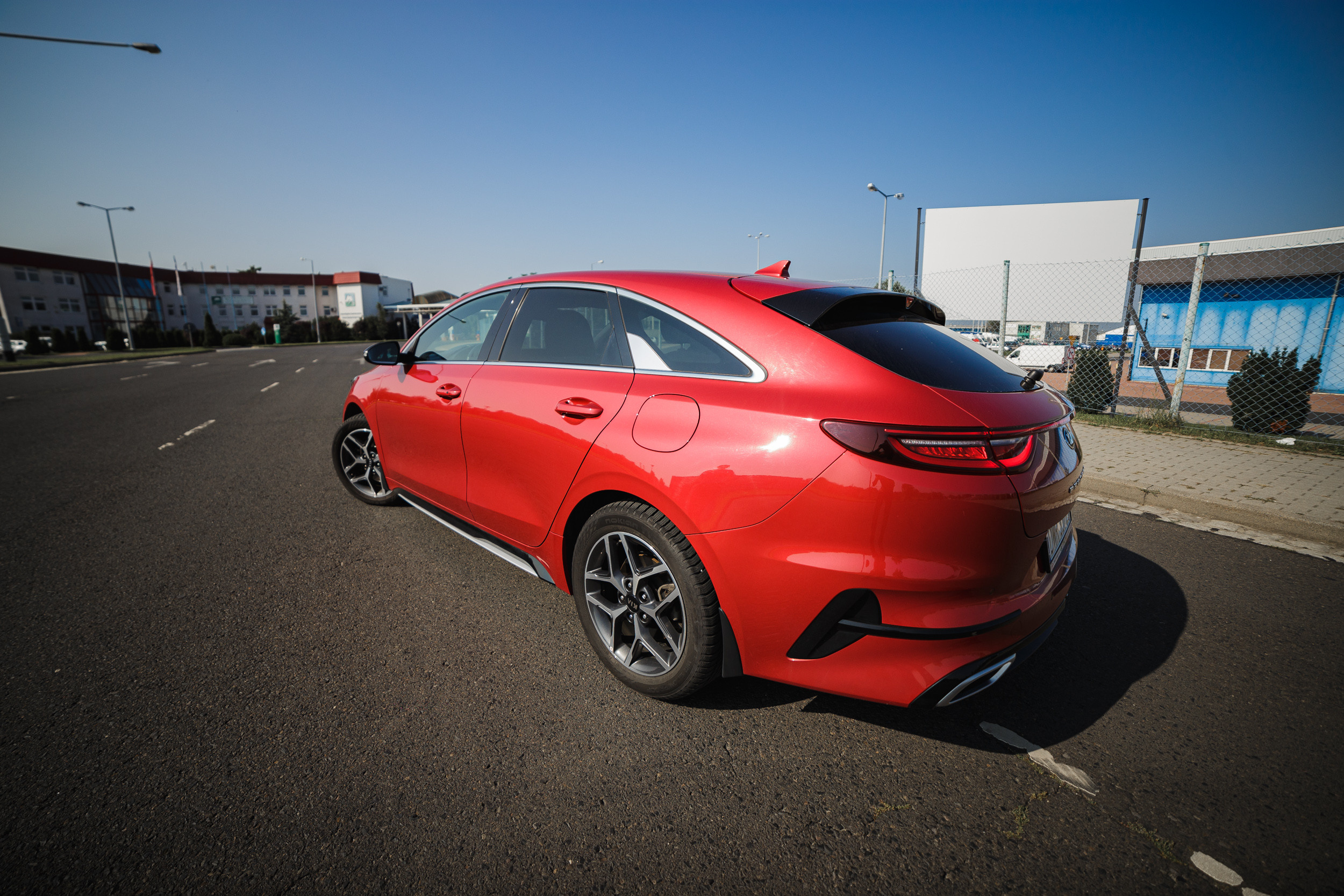 Car Kia proceed red  Cars for sale photo session Dmitry Ilkov