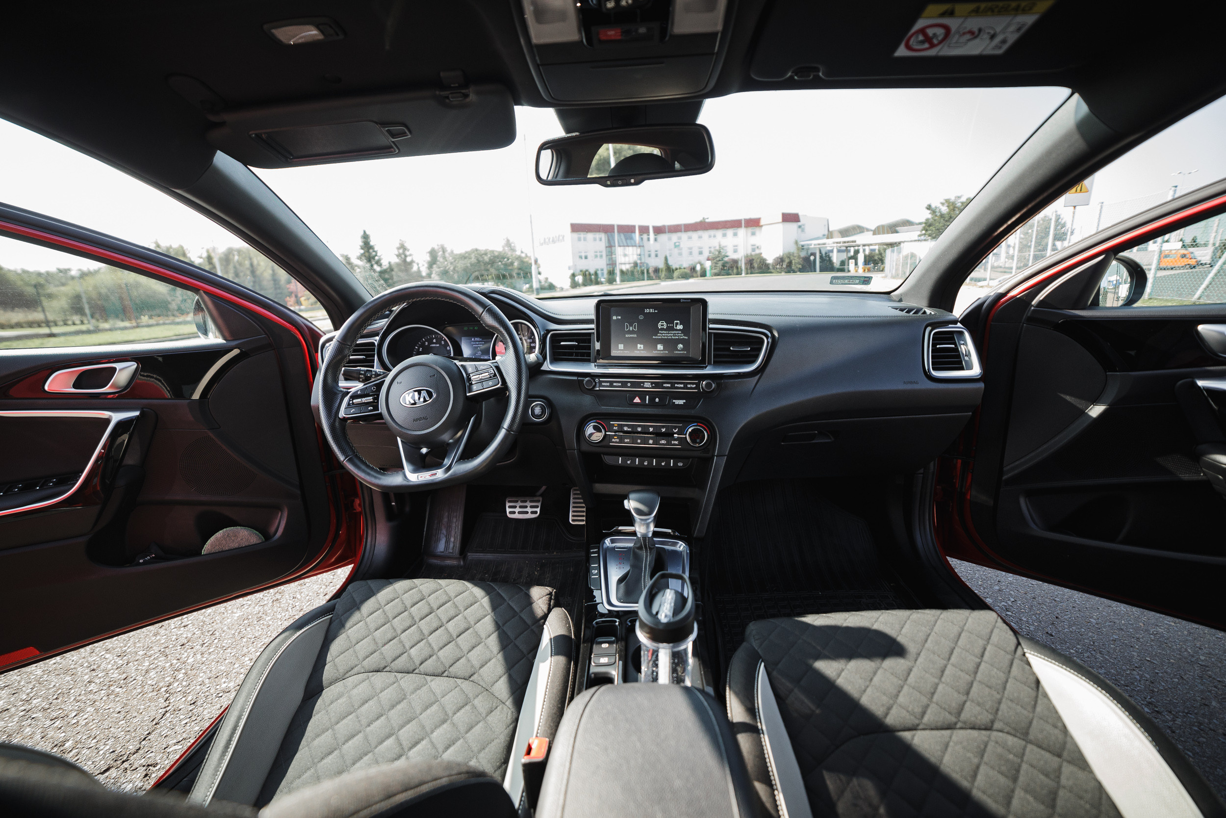 Car Kia proceed red  Cars for sale photo session Dmitry Ilkov