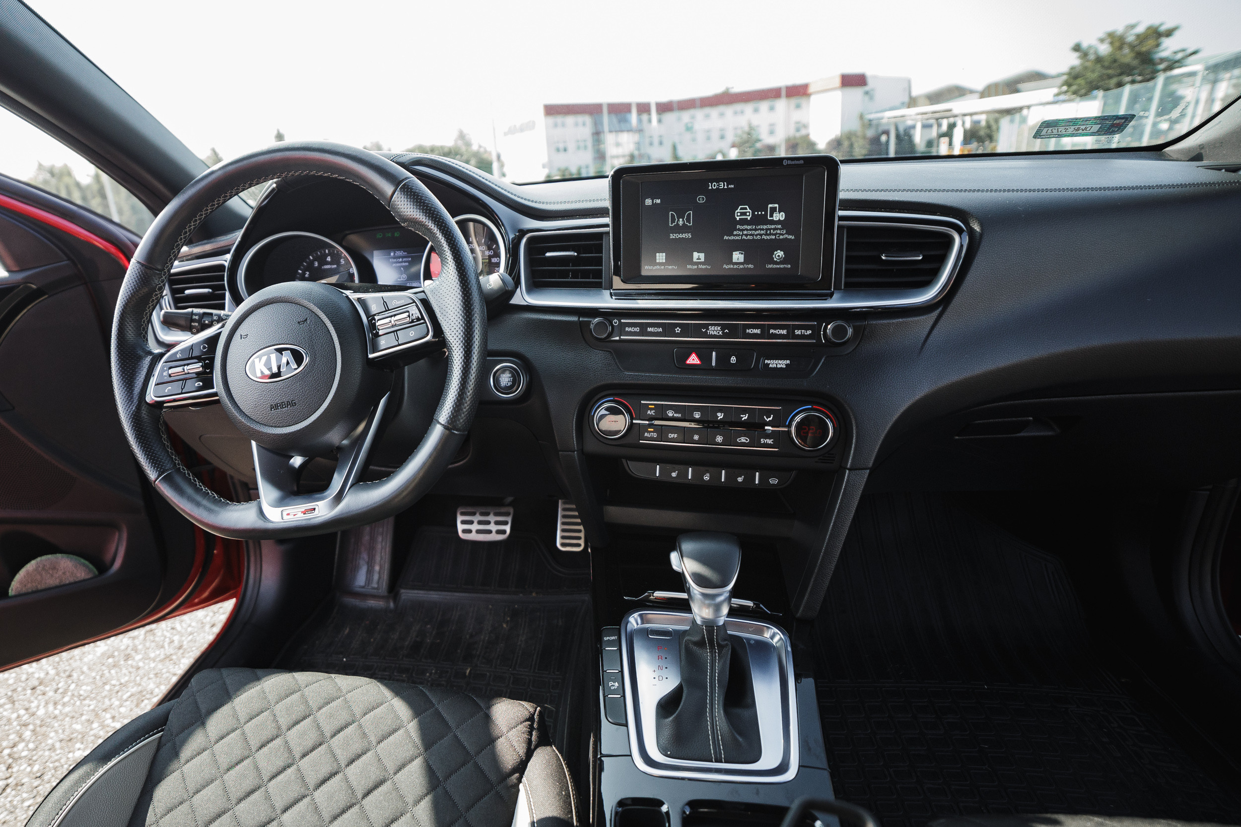 Car Kia proceed red  Cars for sale photo session Dmitry Ilkov