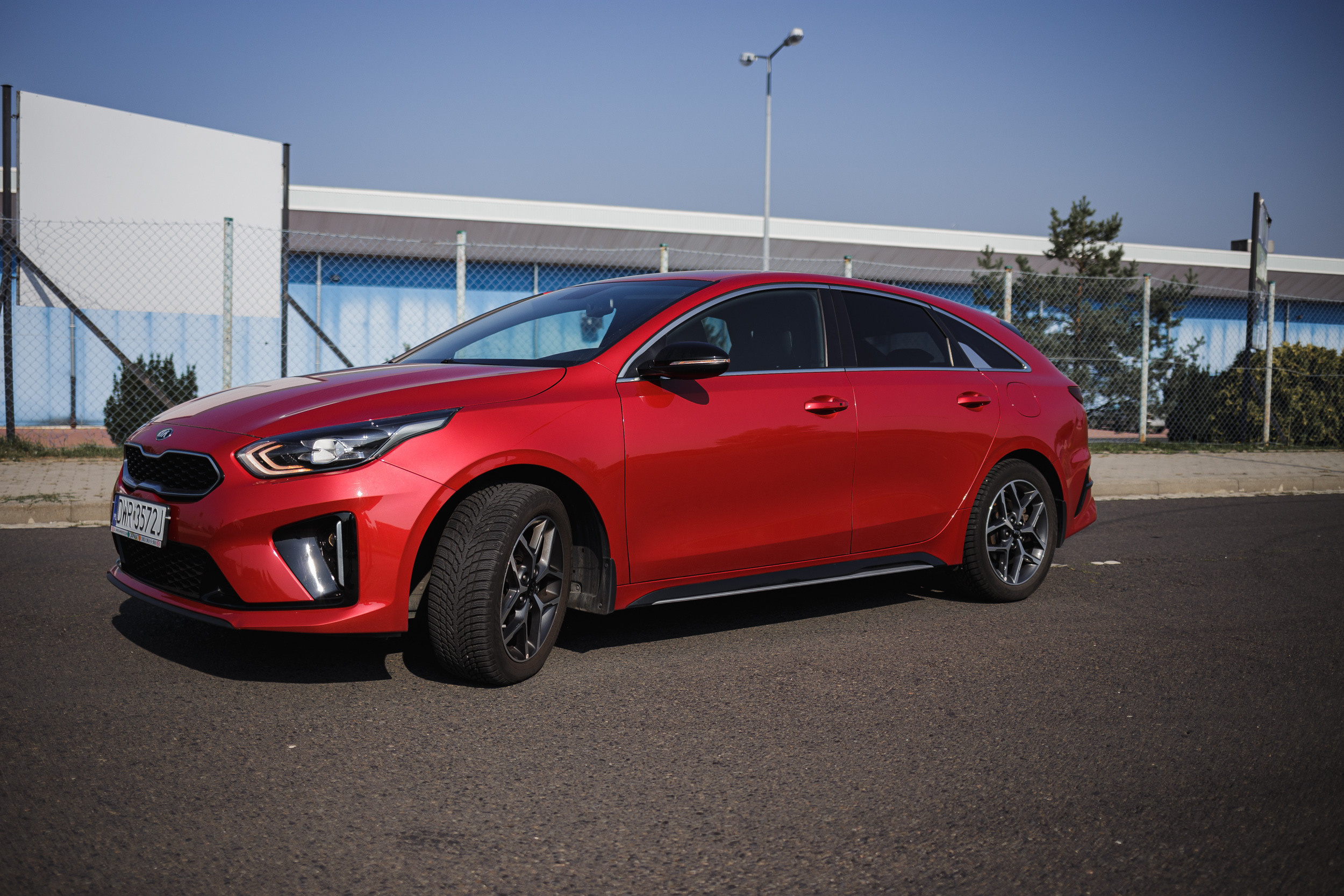 Car Kia proceed red  Cars for sale photo session Dmitry Ilkov