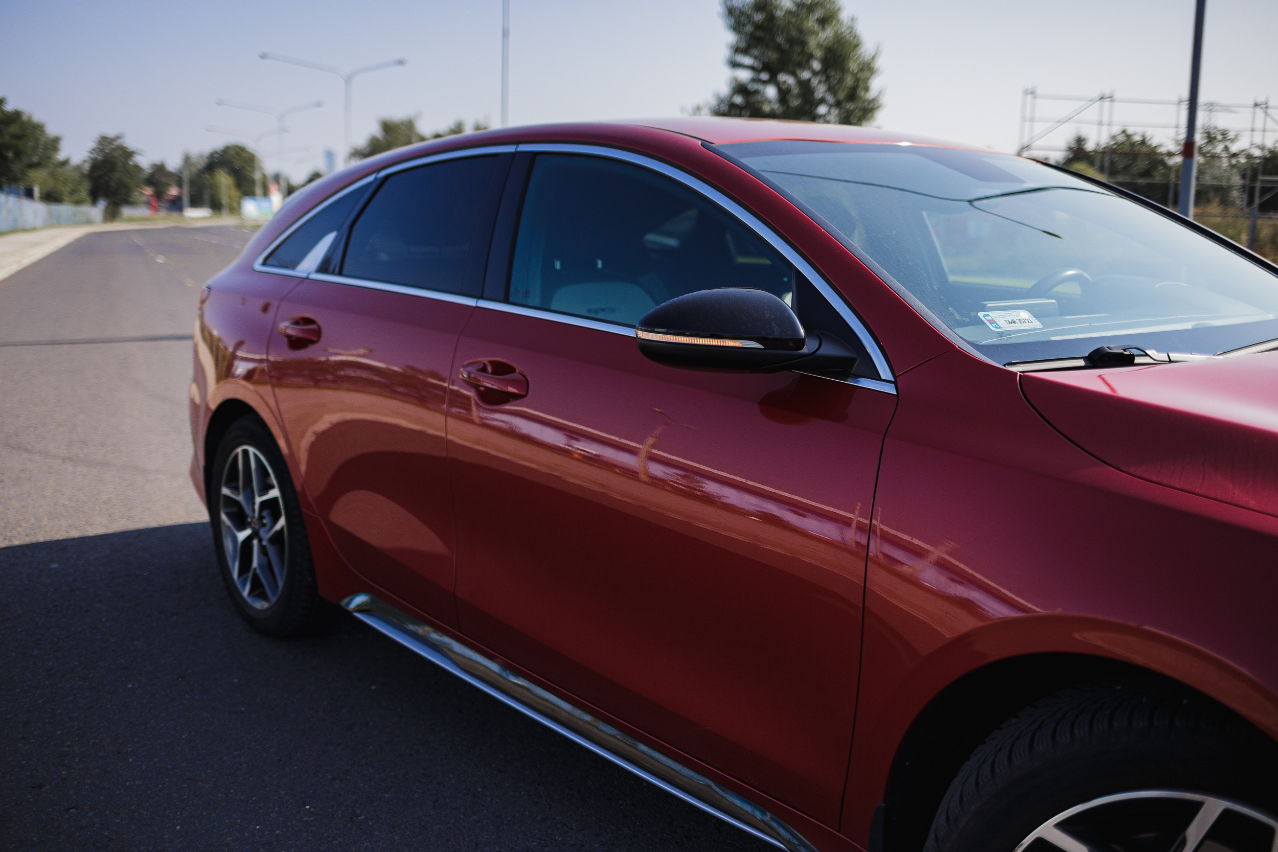 Car Kia proceed red  Cars for sale photo session Dmitry Ilkov