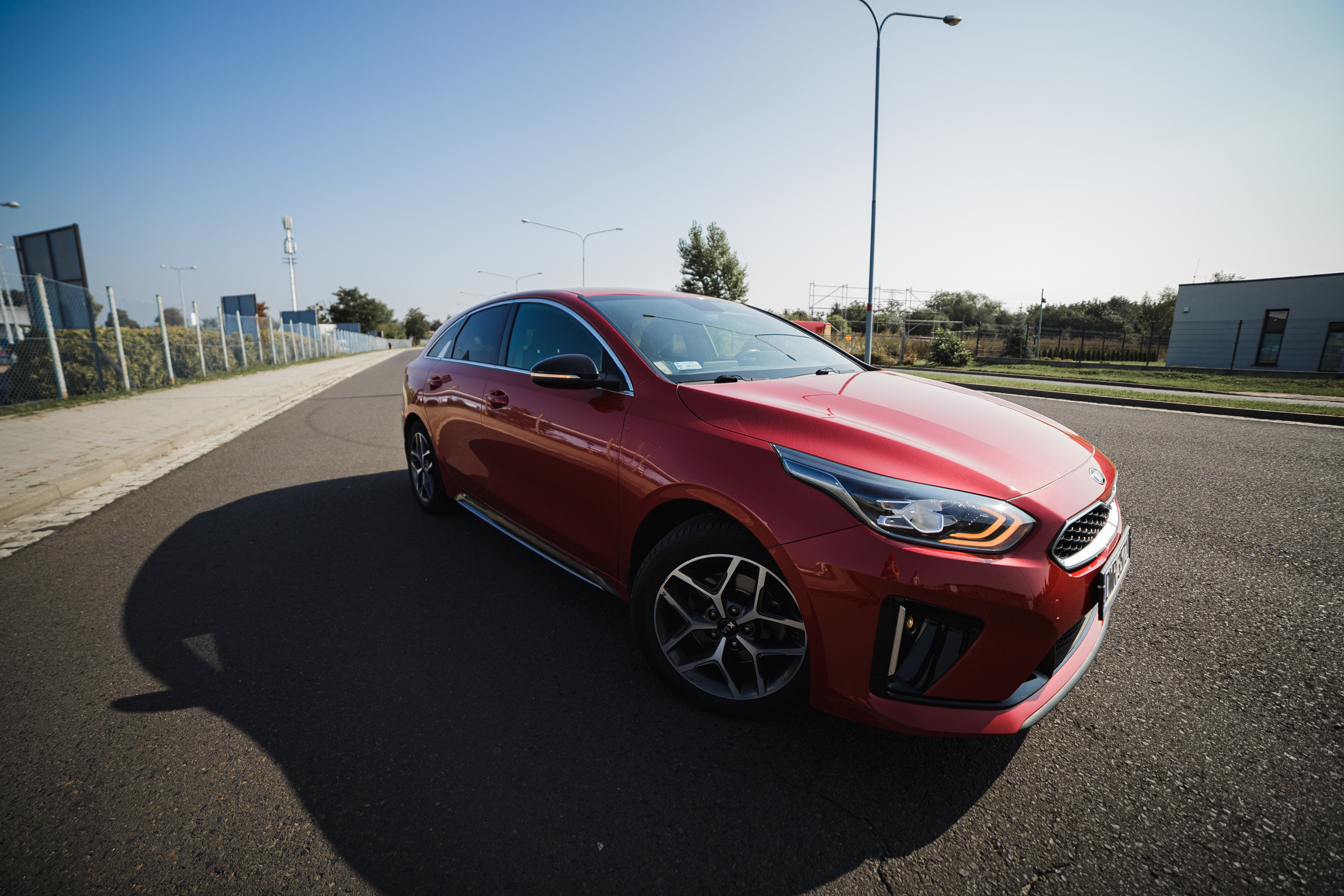 Car Kia proceed red  Cars for sale photo session Dmitry Ilkov