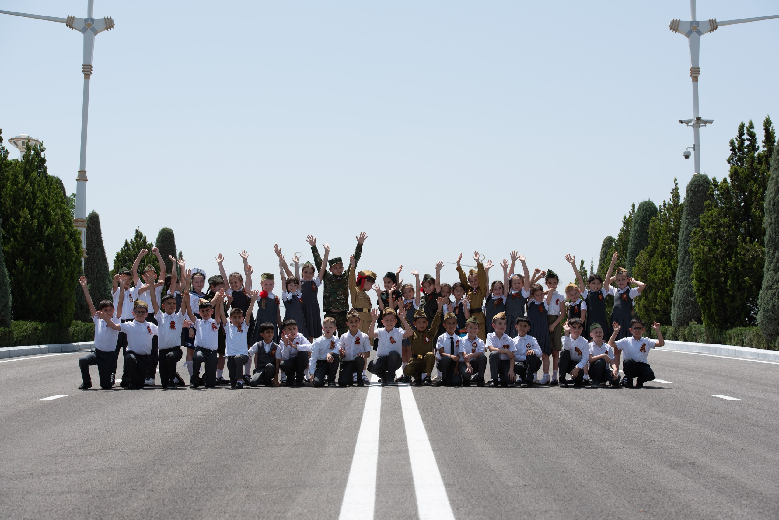 Вечный огонь 2"А» класс. Ваш фотограф в Ашхабаде Гамлет Осипов