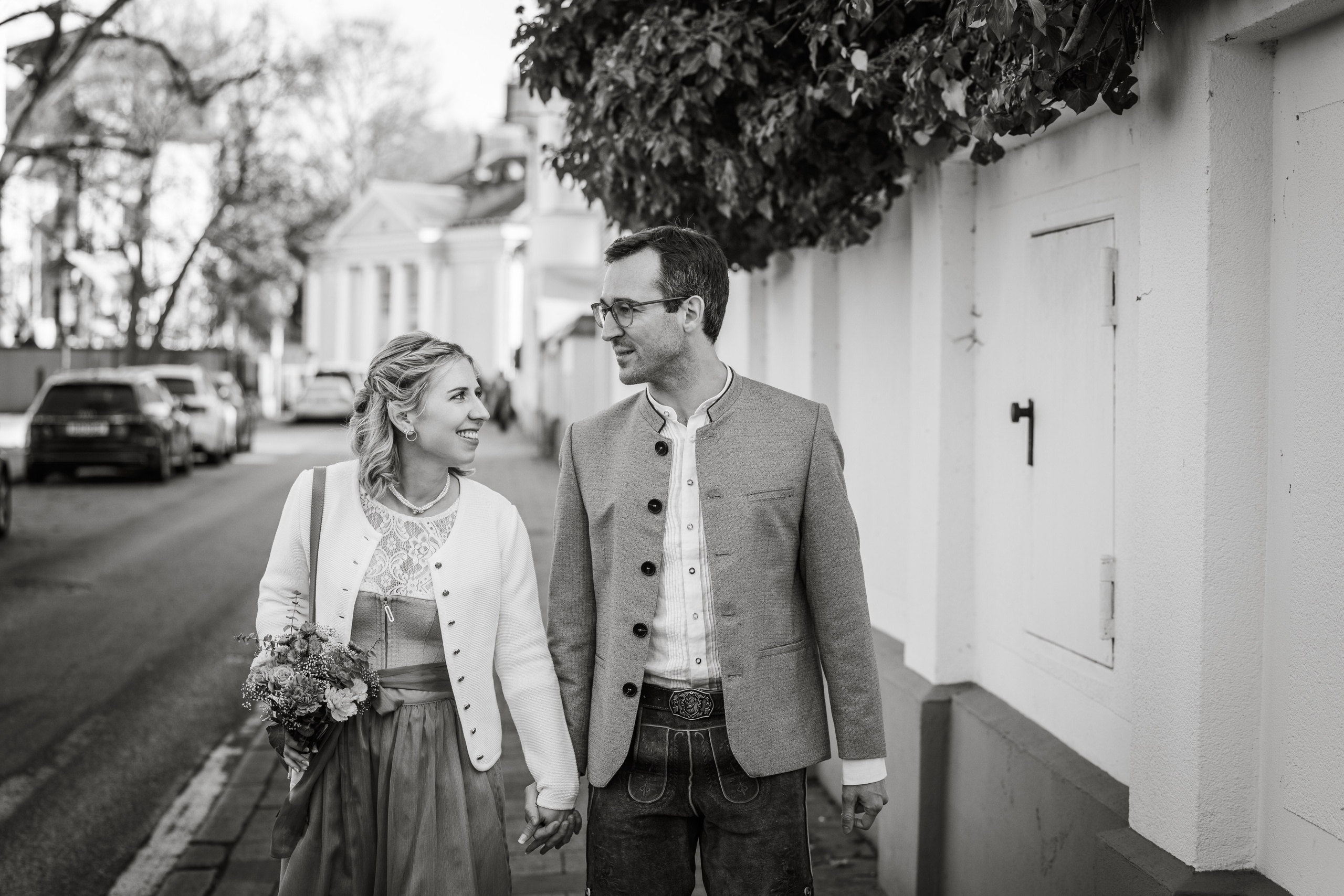 Herbsthochzeit im Standesamt Schwabing. Hochzeitsfotograf München Taufe Familienfotograf Tanja Mauke