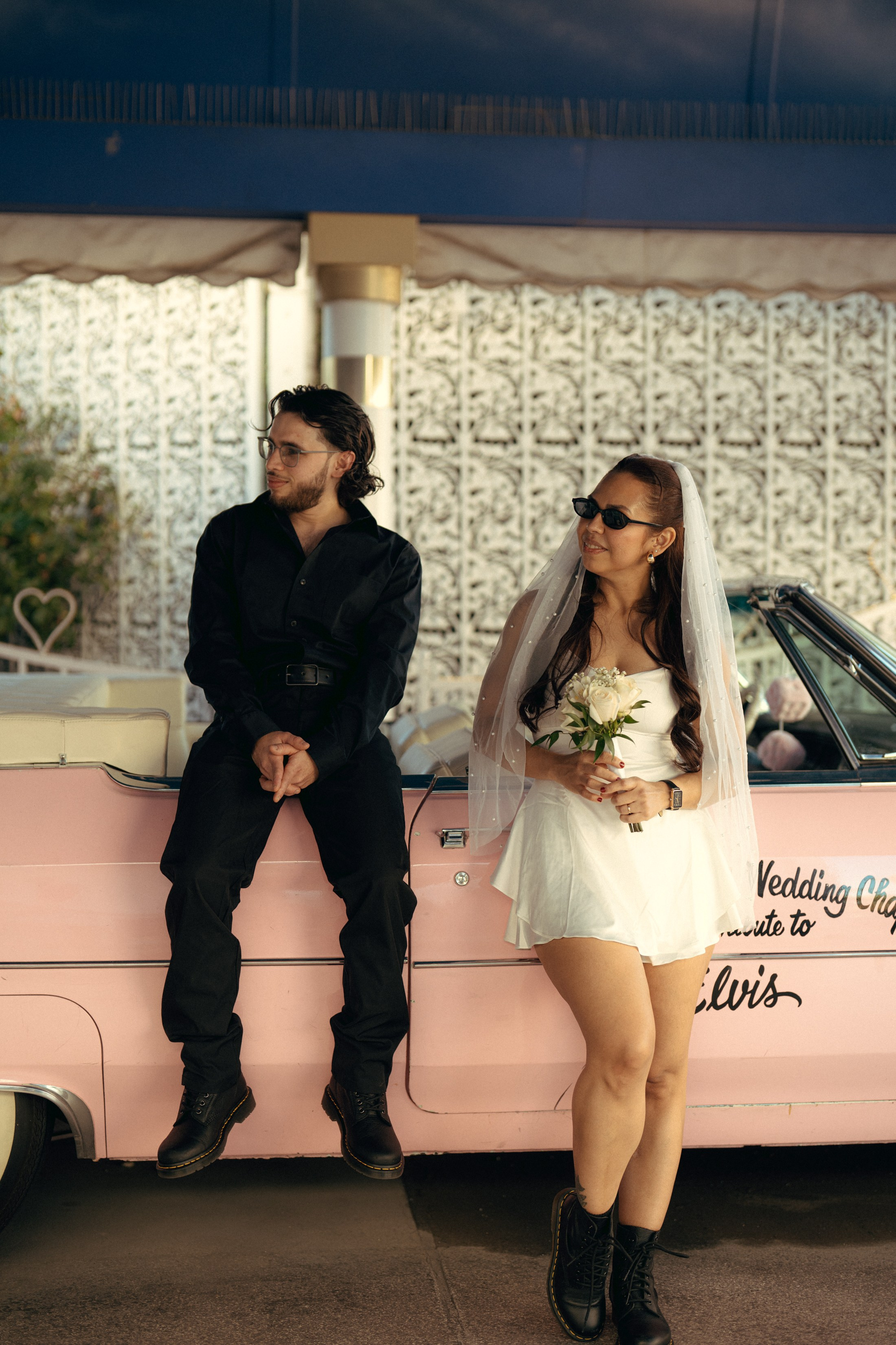 Silvia&Italo. Wedding & elopement photographer Viktoriya Kravtsov. Las Vegas