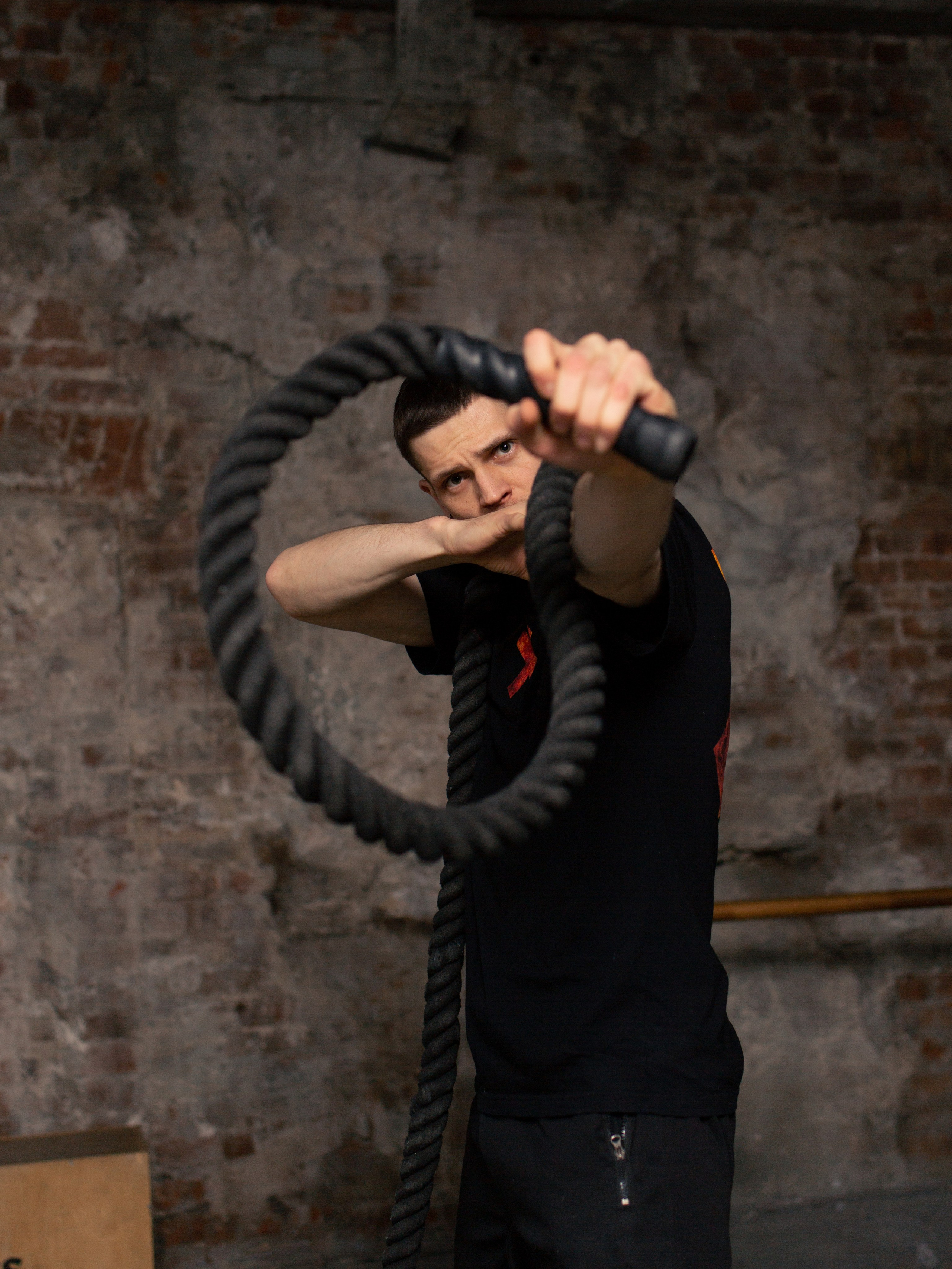 Sasha. Trainer. Photographer Vladmir Gladkov