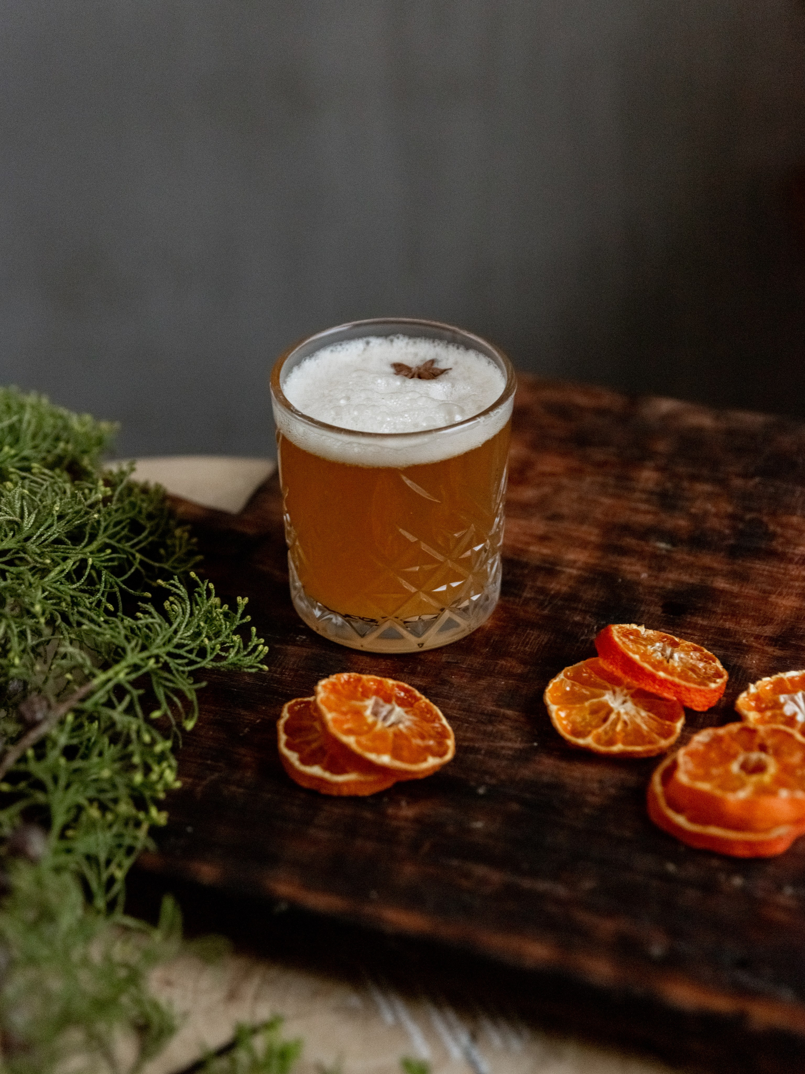 Kootyata coffee shop. Christmas menu. Photographer Vladmir Gladkov