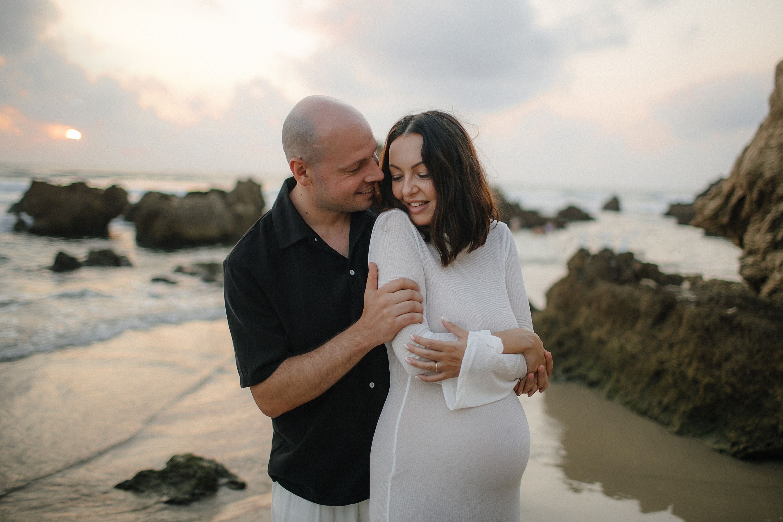 Katya & Fil Givat Olga. Family photographer in Israel