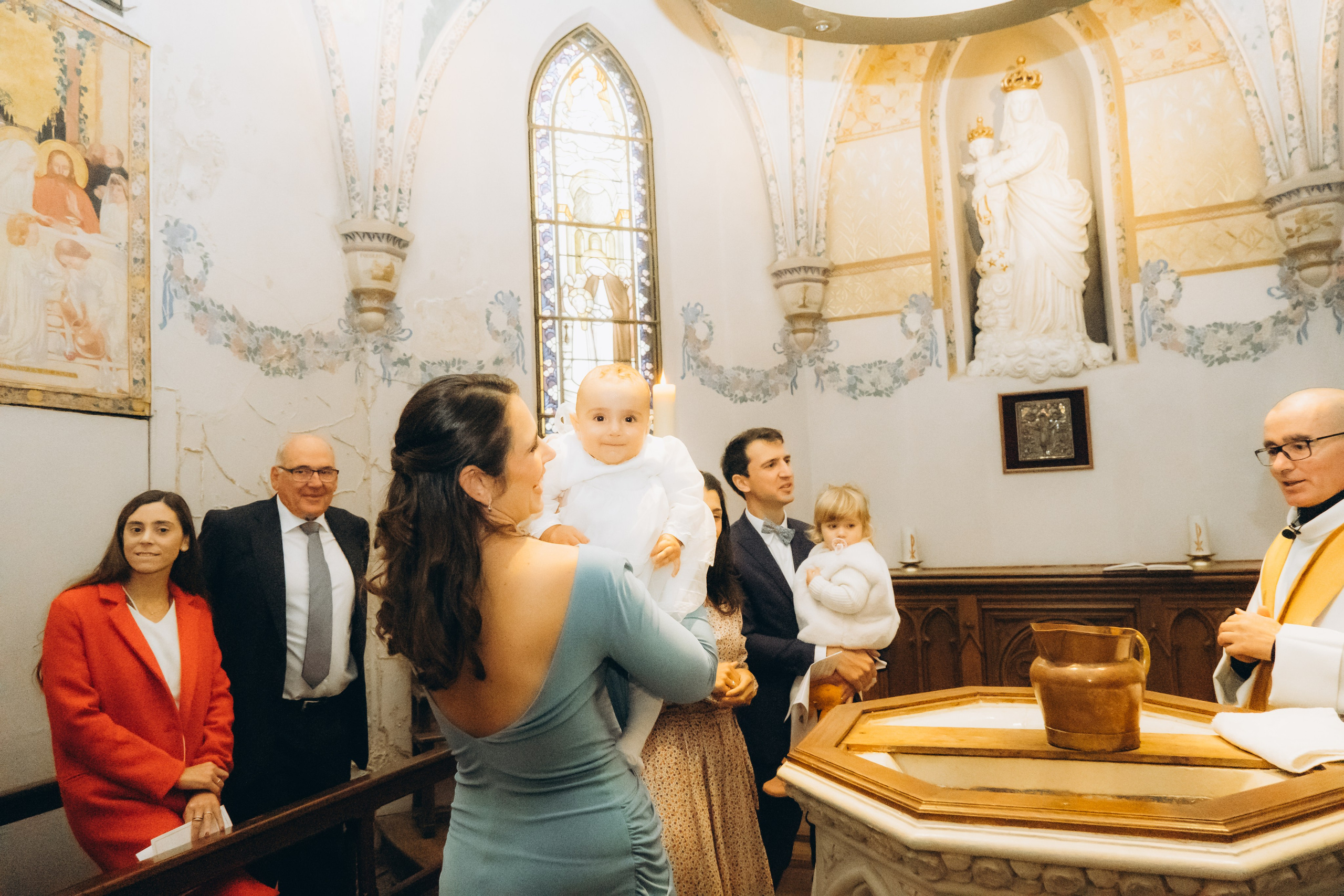 Petite Sonia: cérémonie de baptême. Photographer in Paris Marina Chaput