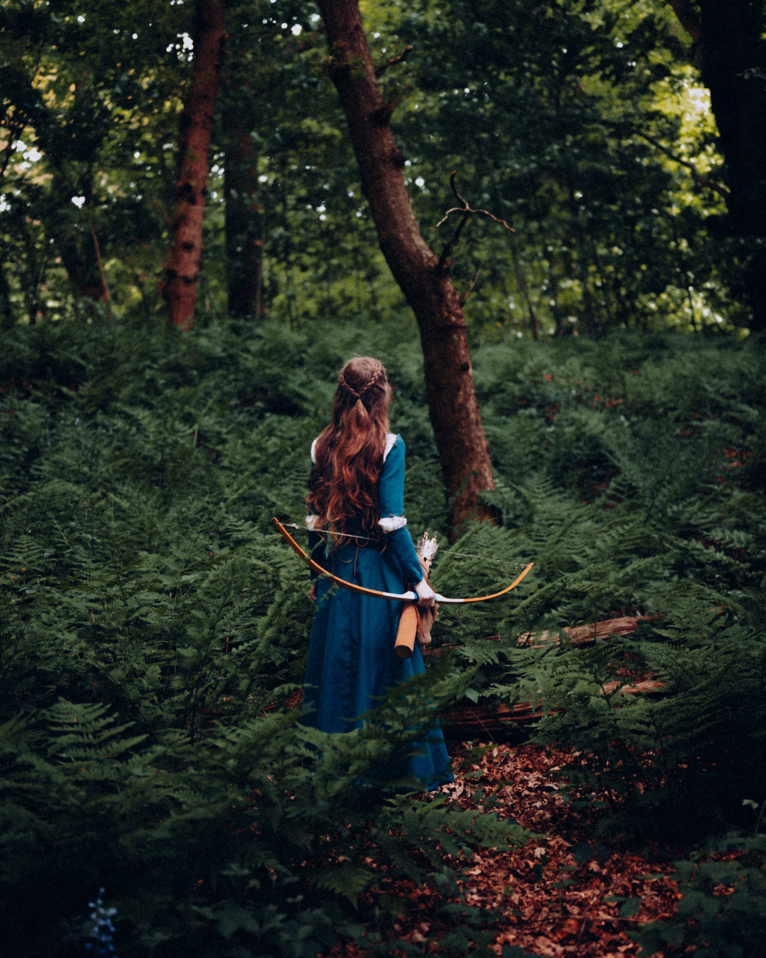 Cosplay Photoshoot of Merida from “Brave”. Moth & Moss Photography