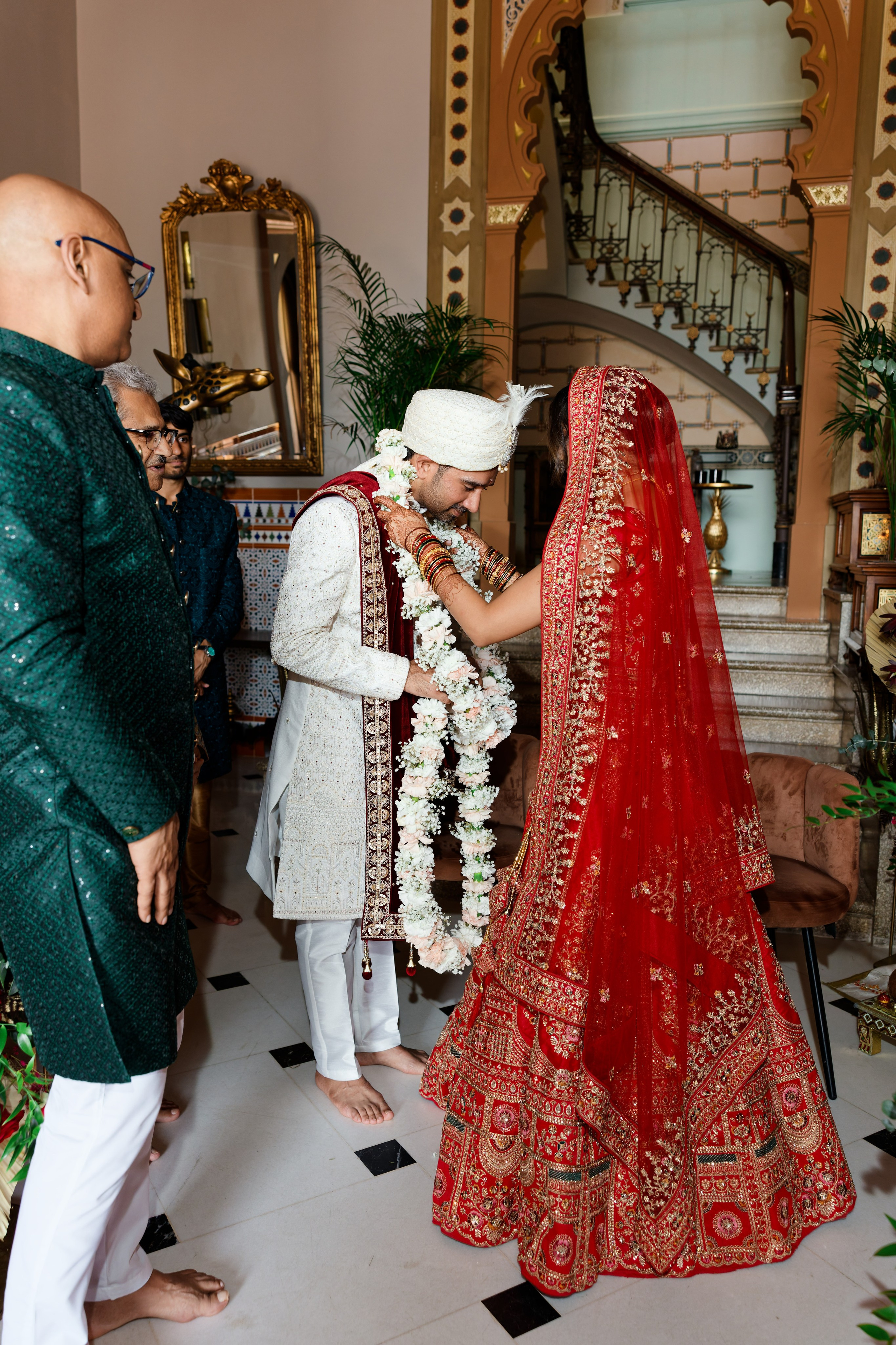 Indian wedding at Gran Villa Rosa, Barcelona