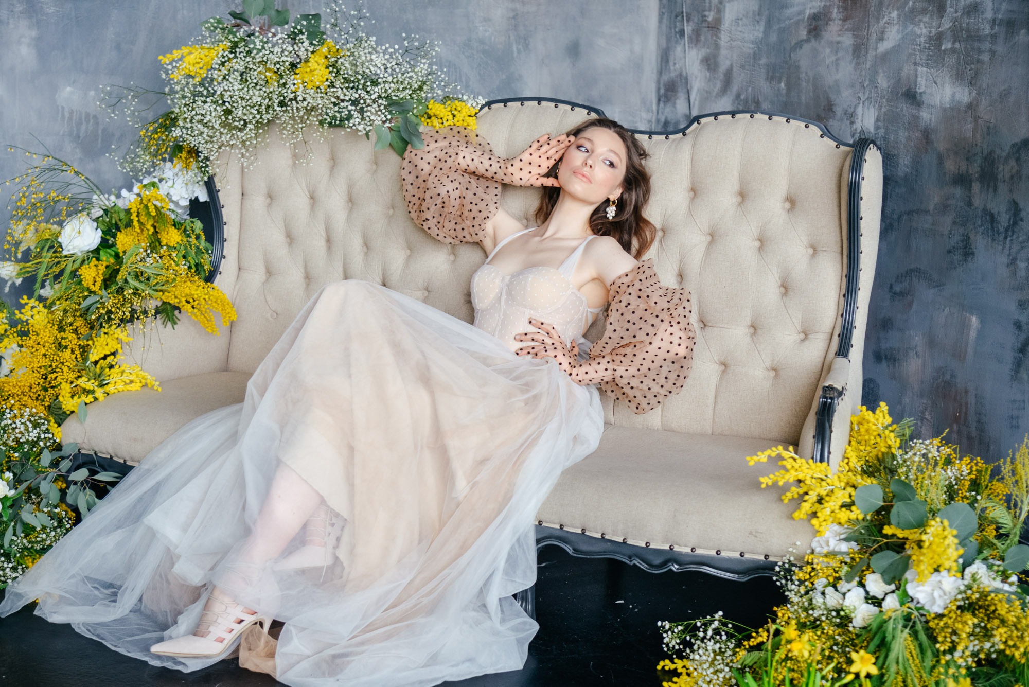 Mimosa Day. Family Lifestyle Photography