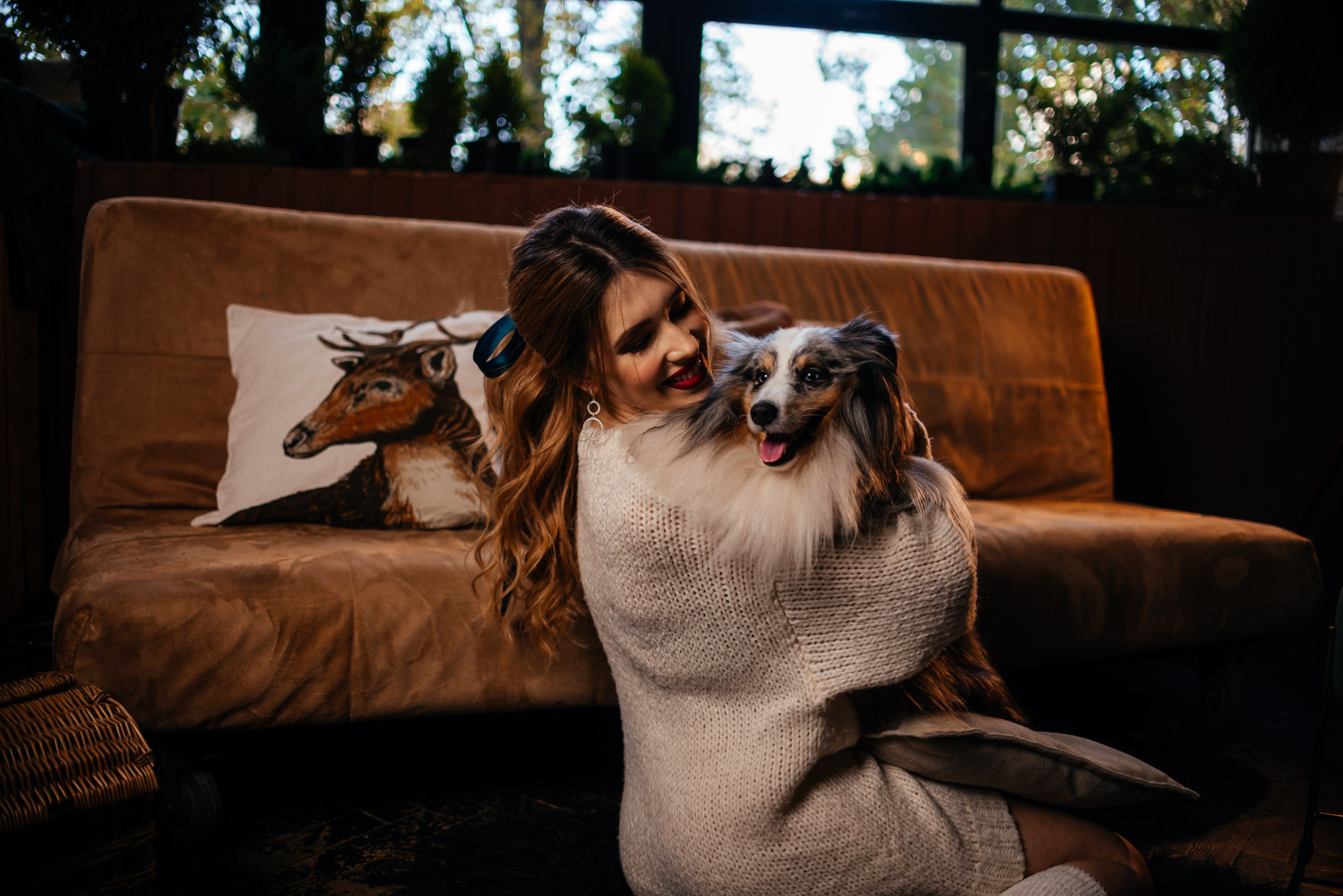 Lady&Dog. Family Lifestyle Photography