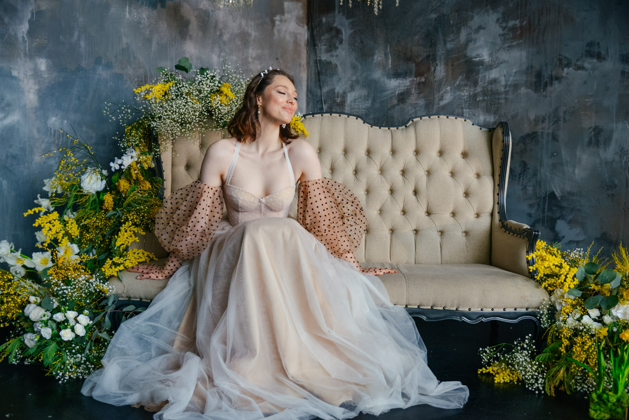 Mimosa Day. Family Lifestyle Photography