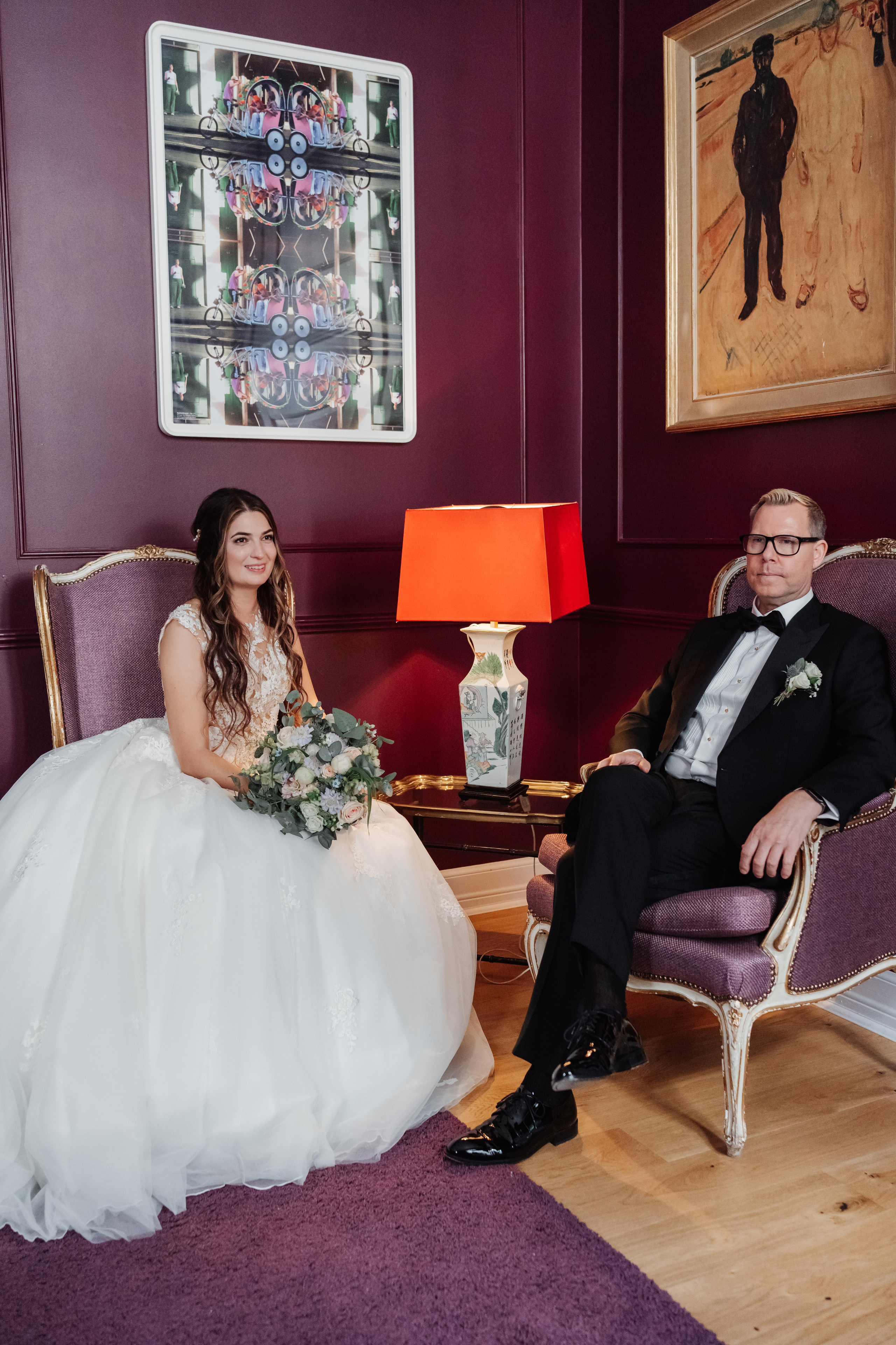 Bryllupsfotograf Grand Hotel Oslo. Bryllupsfotograf i hele Norge