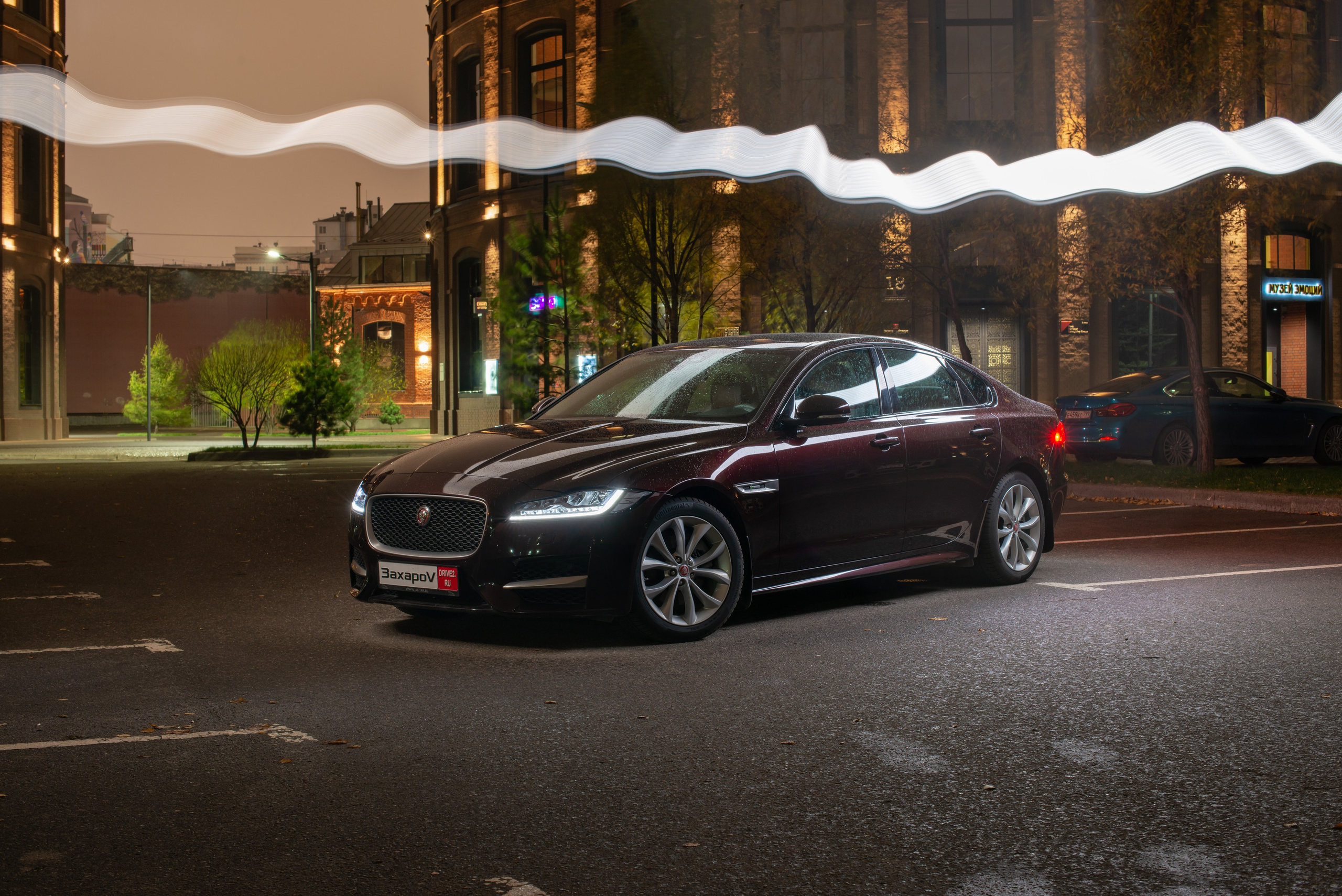 Автомобильная фотосъемка Jaguar XF R-Sport. ФОТОГРАФ МЕКСИКА КИНТАНА-РОО