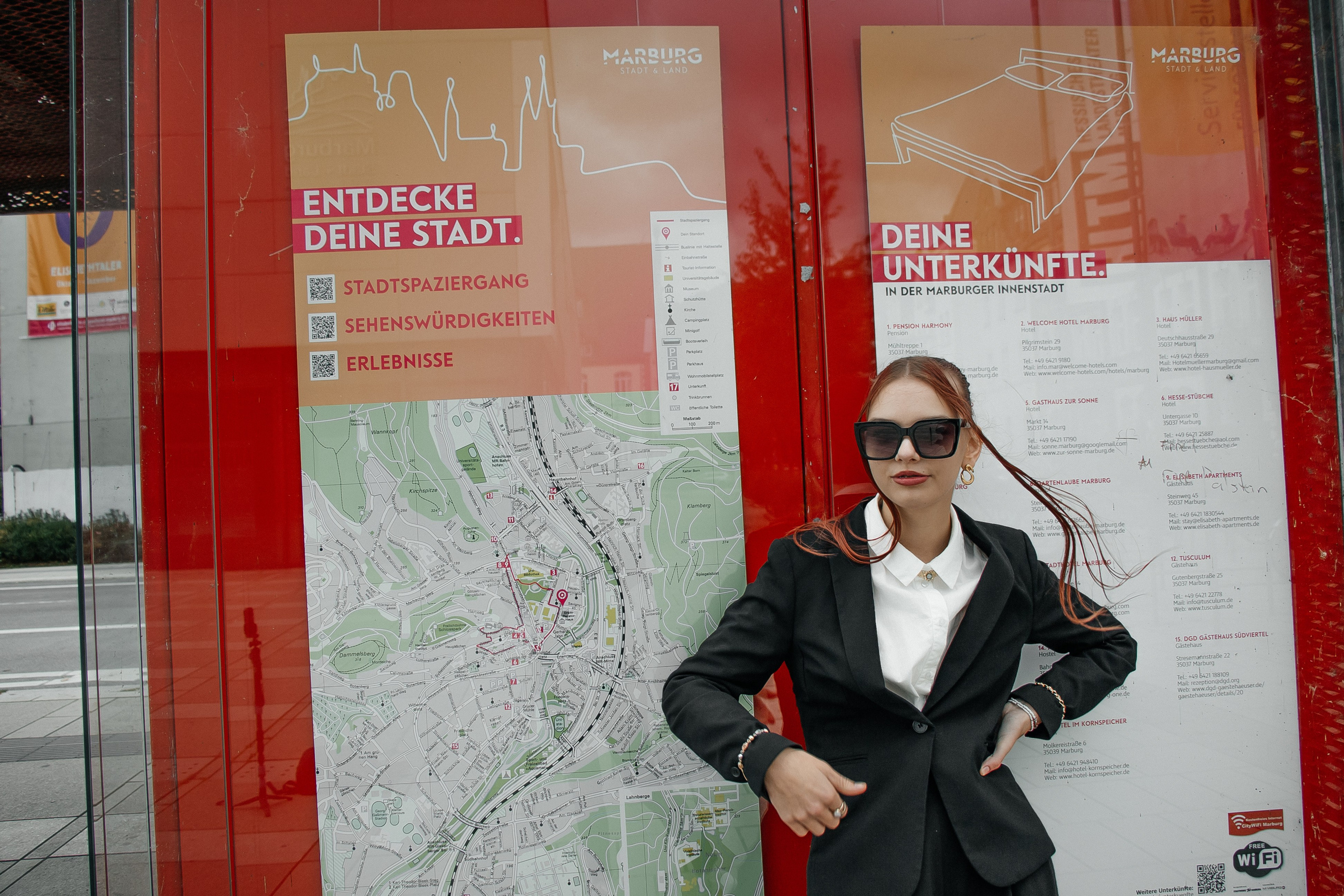 Red girl. PHOTOgrapher Germany MARBURG