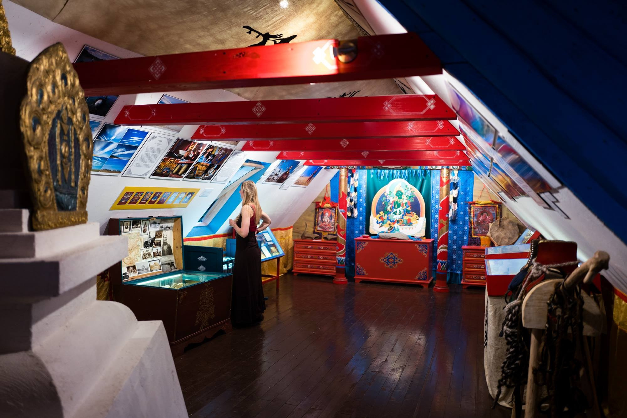 Museum of Mongolia in Buda Ruska near Suwałki. Artist, photographer, graphic designer, dreamer