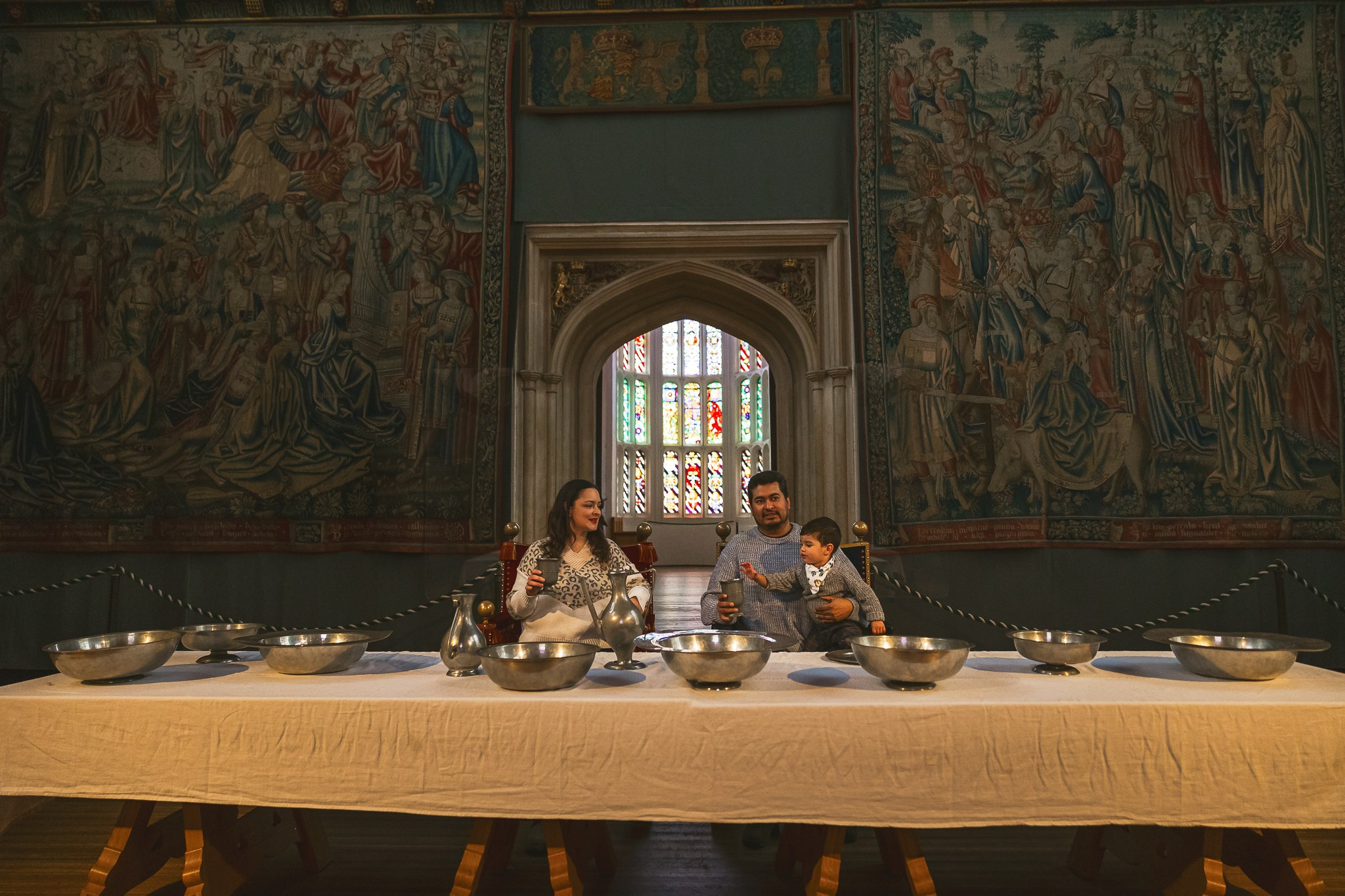 Exploring the Museum with Ana Paula, Thiago & Leo. Giandamorgana