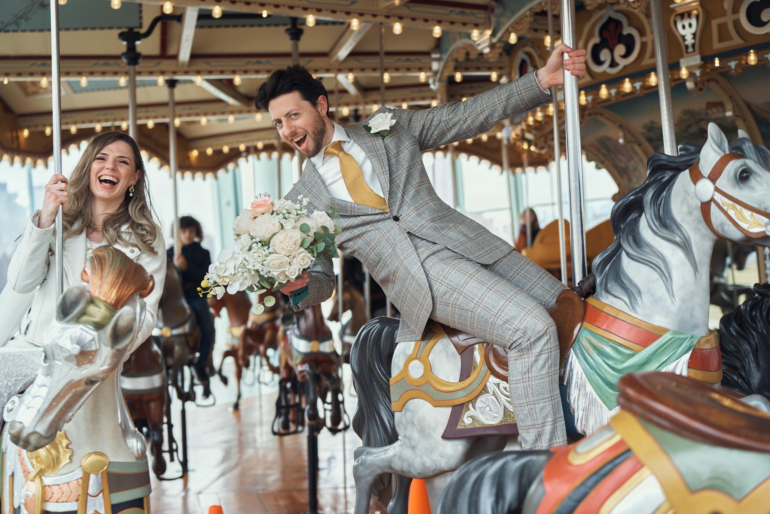 Sarah & George, NYC. Alex Pedan photography