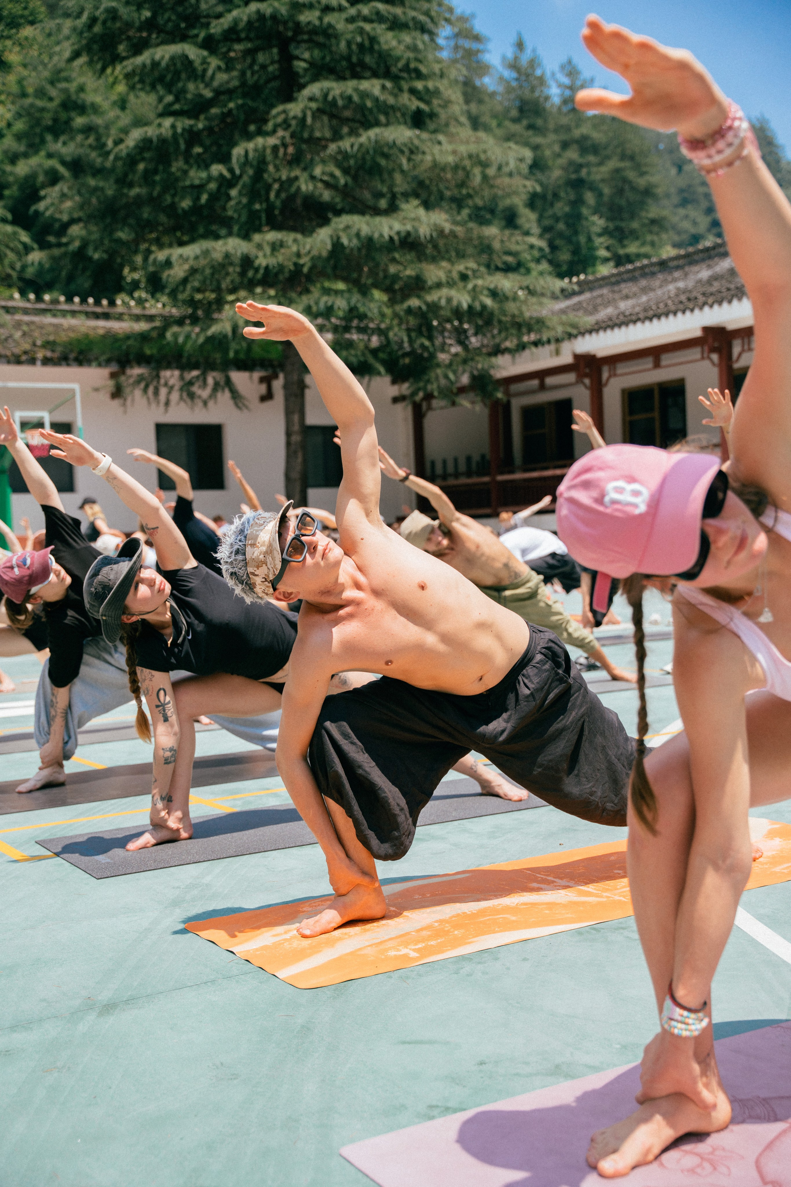 FYSM yoga Ретрит ZHANG JIA JIE. Фотограф В Гуанчжоу и Шэньчжэнь Андрей Лопатин