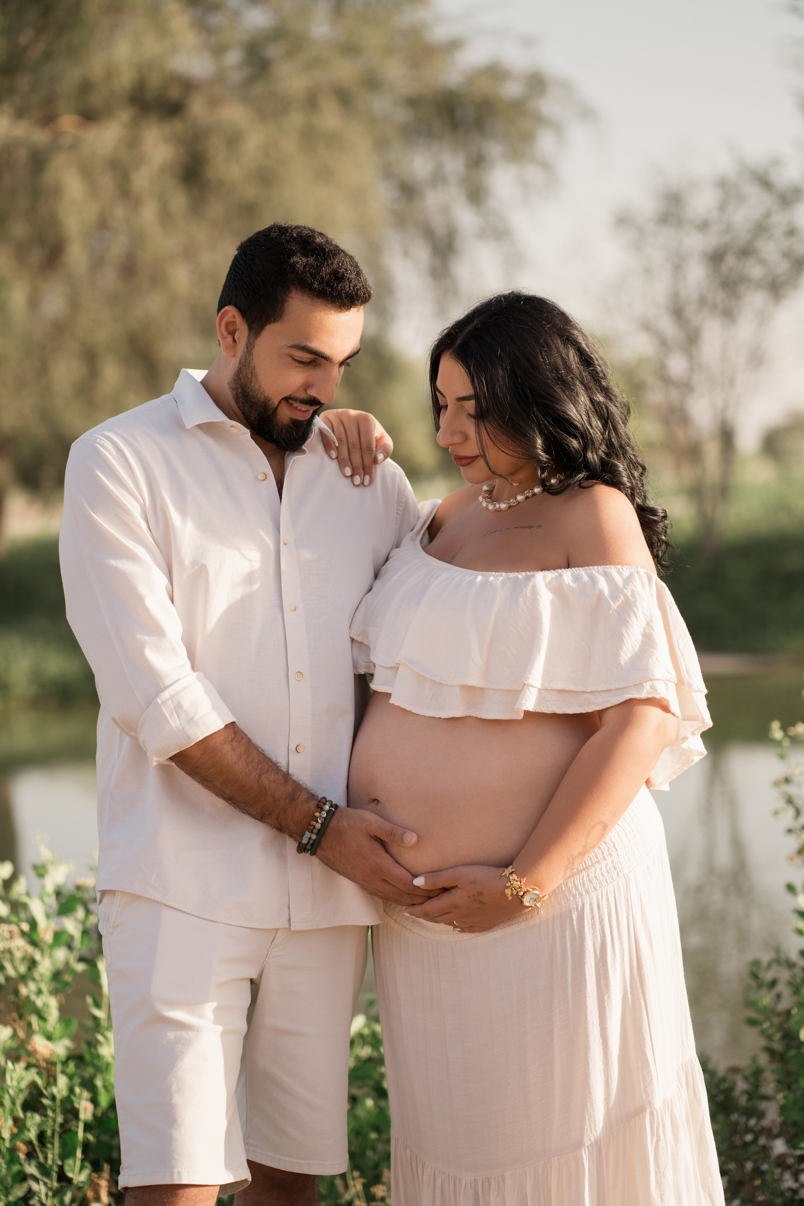 Sunrise by the lake. Angela Iakovleva — Family Photographer in Dubai