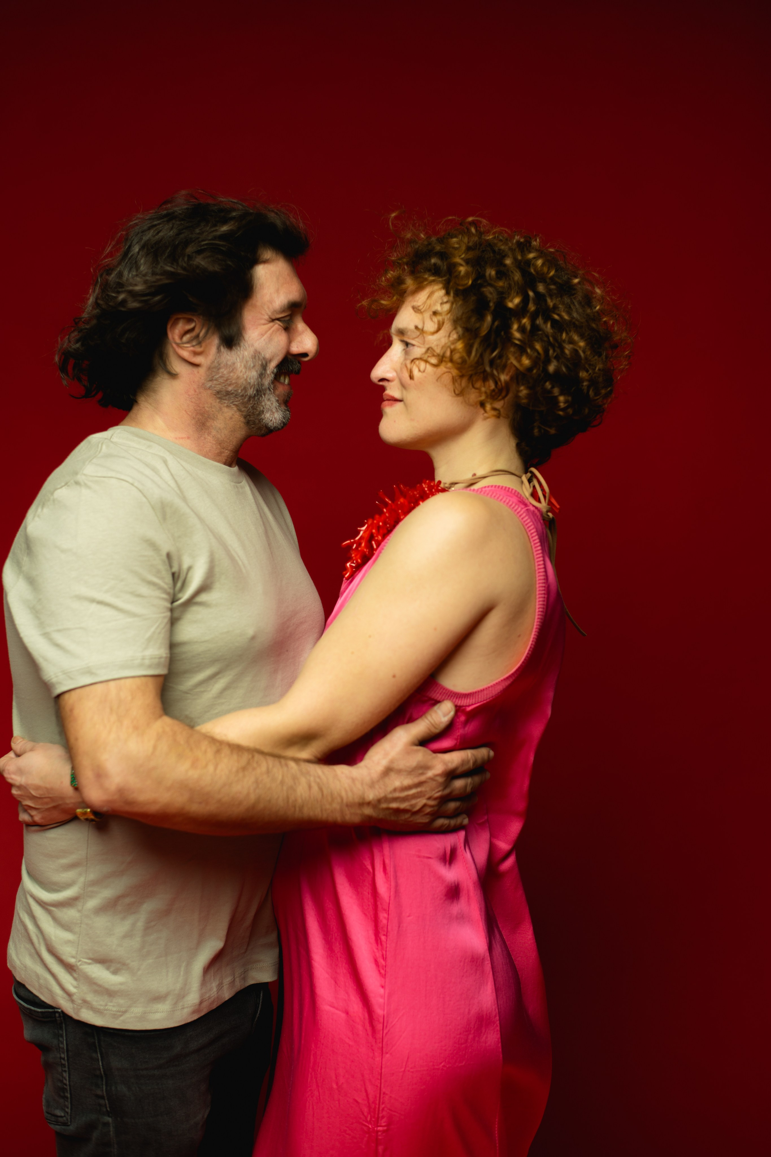 ANA and PEDRO. Studio. Anastasiia Antoniuk portrait, family and couple photographer, Portugal