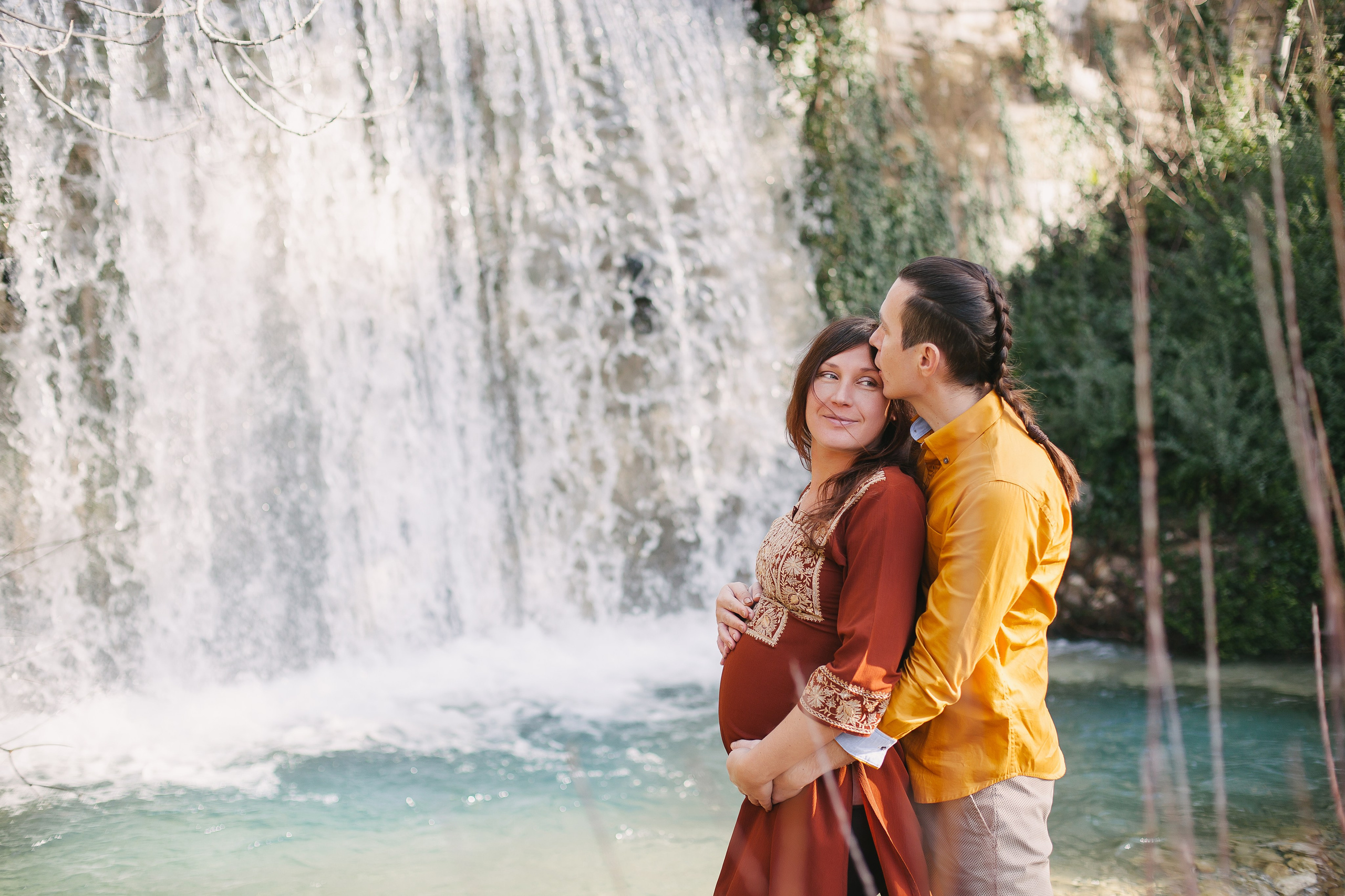 Maternity Session in the Olives. Sunkrit Photography