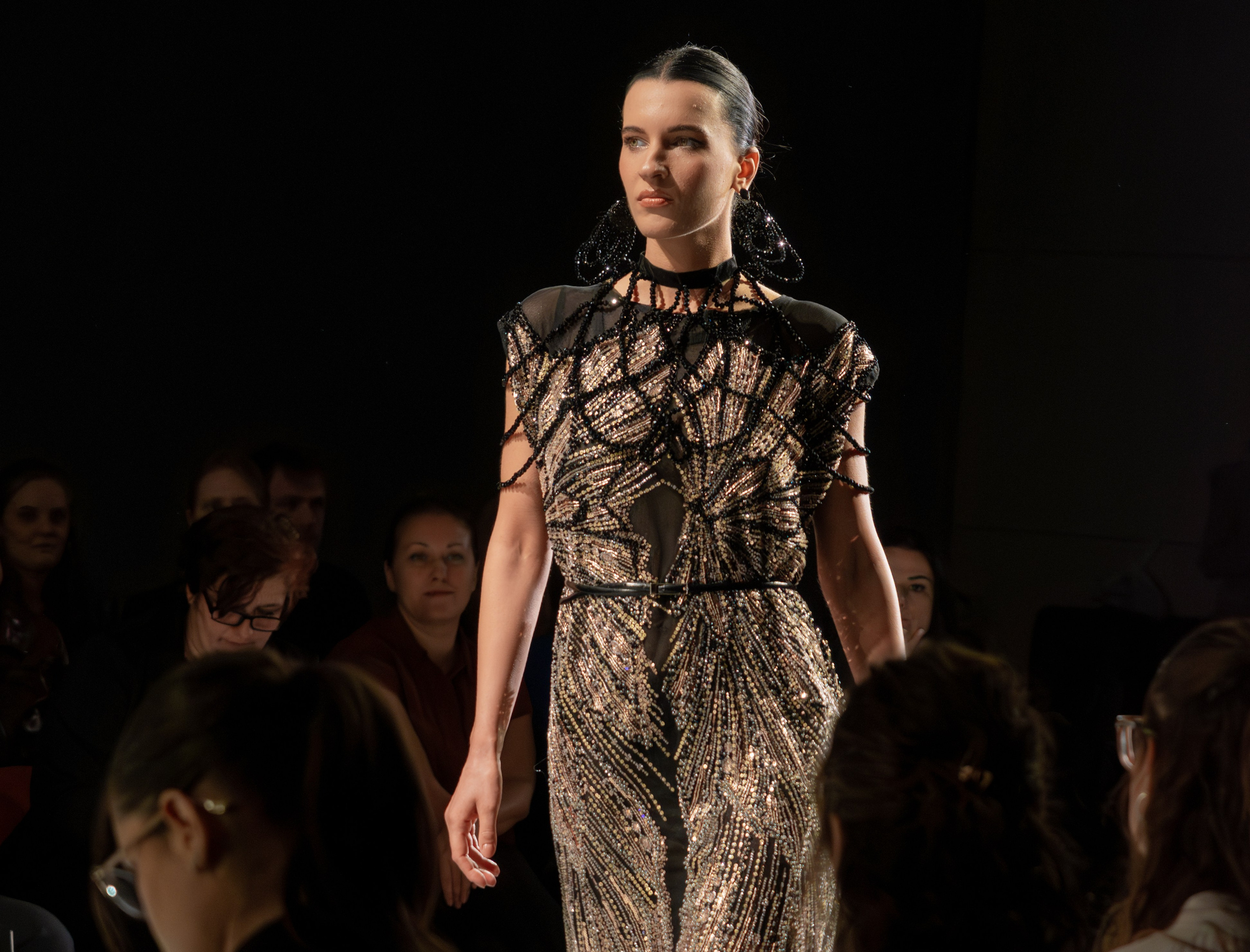 SERBIA FASHION WEEK 2025 / Woven Destinies” collection Designer: Katrina Ivanyushkina. Victoria Fedoseenko. Photographer from Serbia