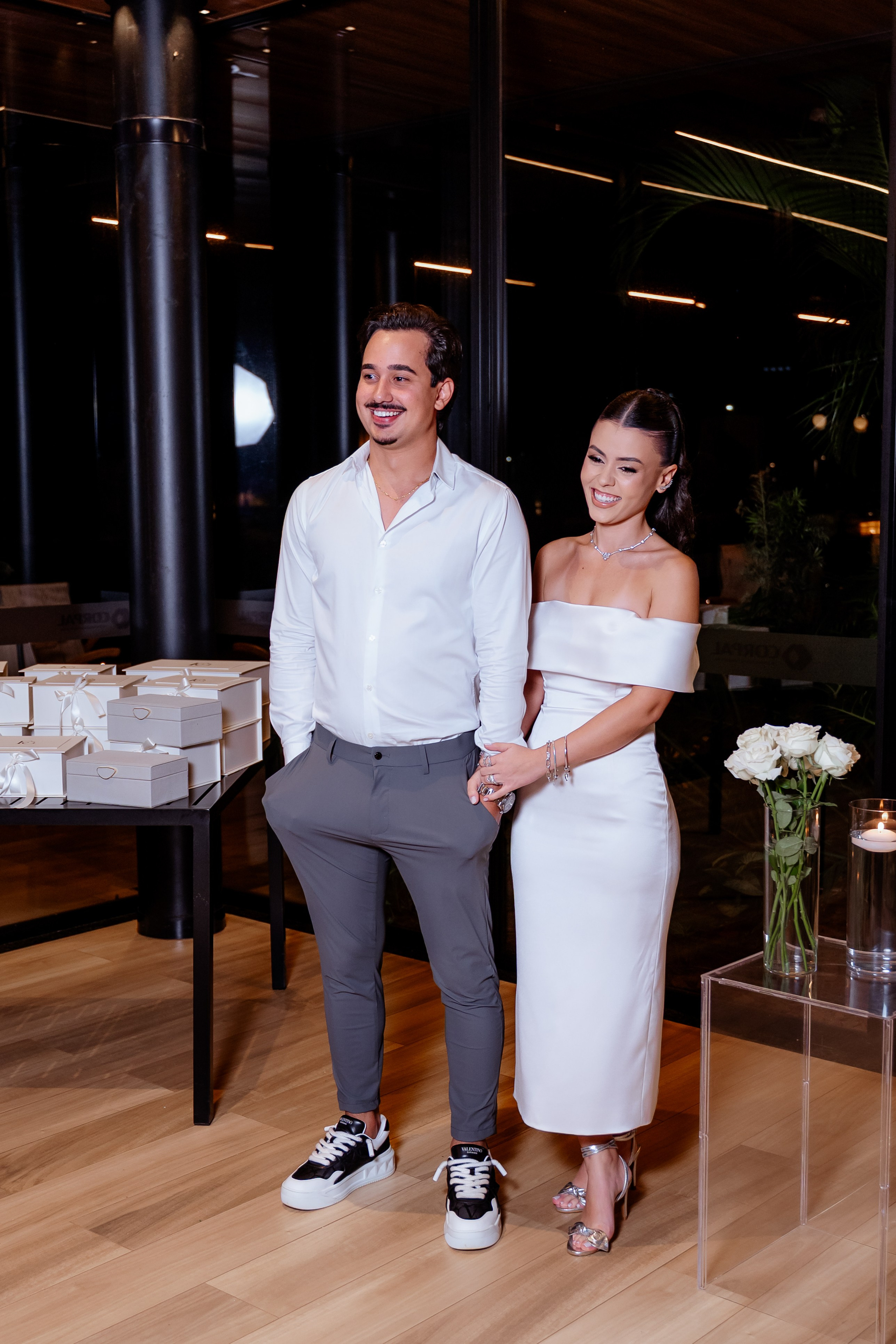 Jantar de Padrinhos em Campo Mourão • Giovana e Felipe. Barizon Fotografia | Fotógrafo de Casamentos, Ensaios e Eventos | Paraná