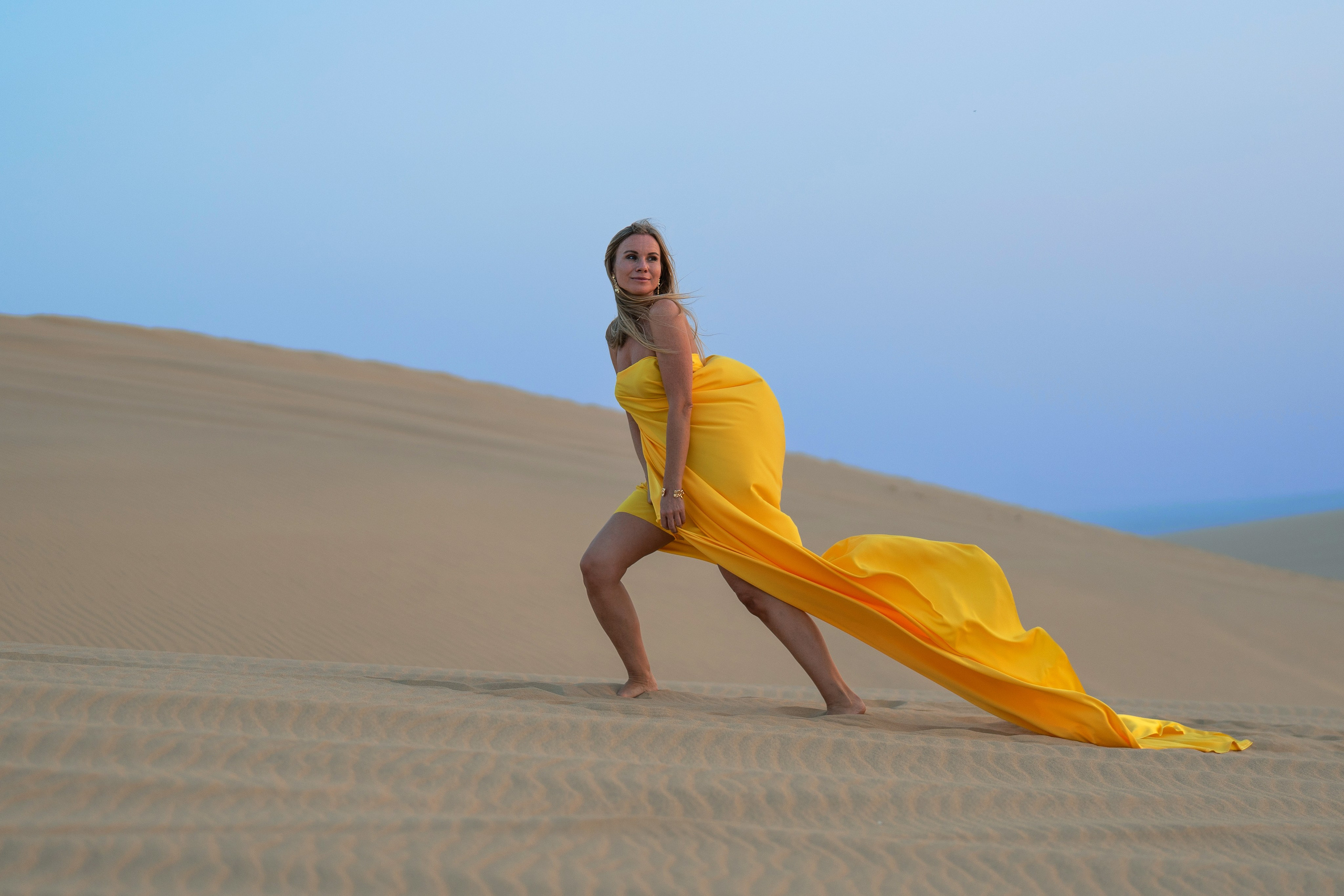 A golden Ray of Sunshine. Family & fashion photographer in Doha