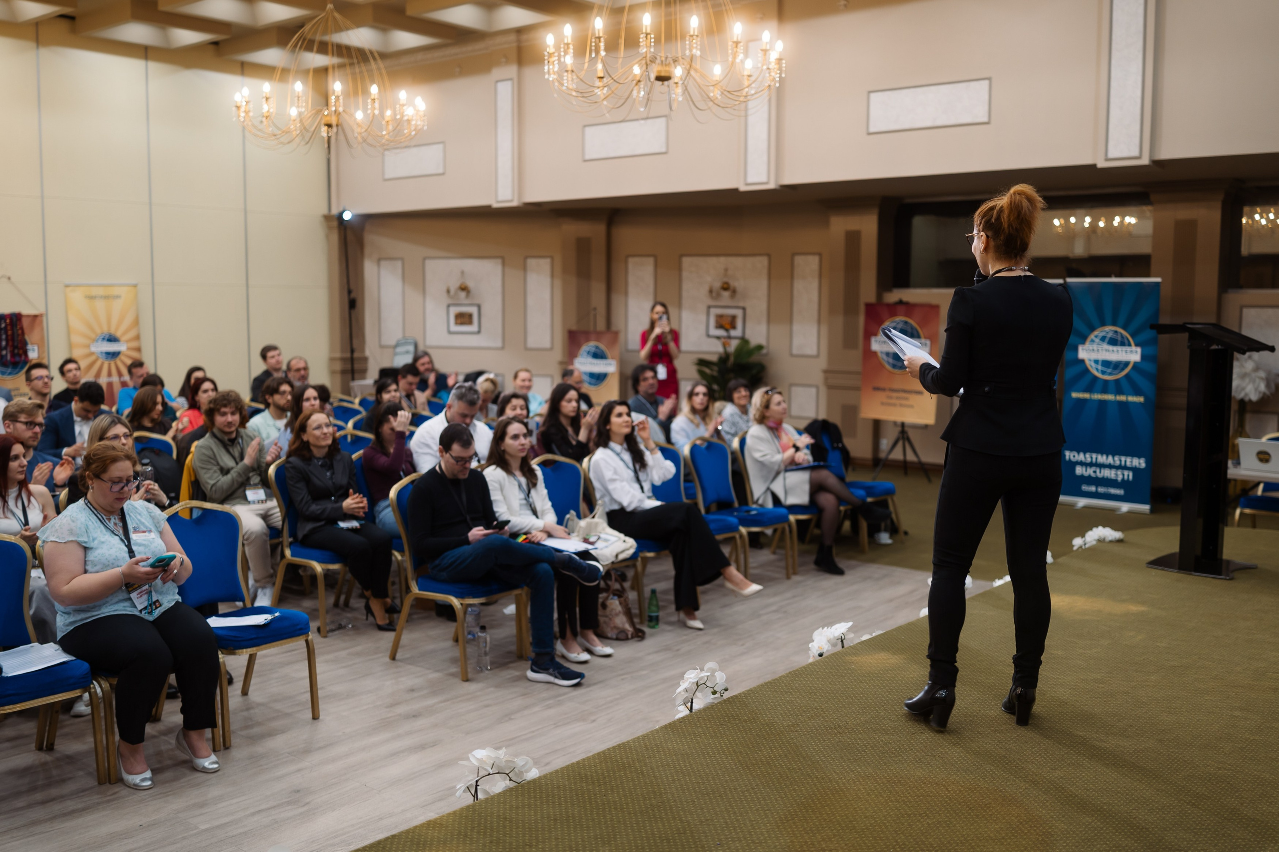 Toastmasters Conference. Marius Ciocan