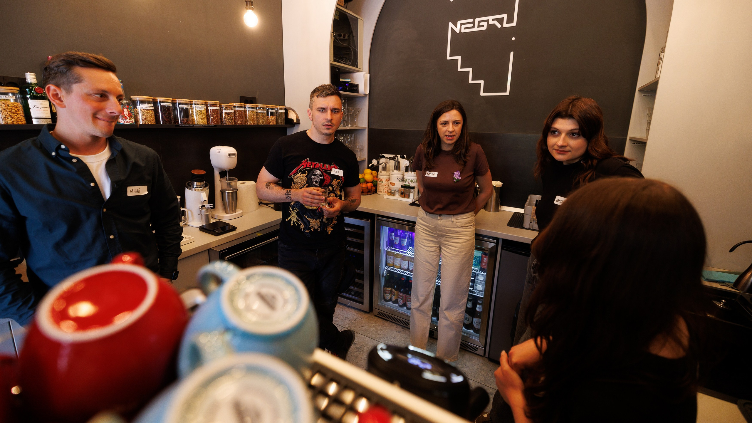 Ateliere degustare - Negruzzi & La Biscuiterie. Marius Ciocan