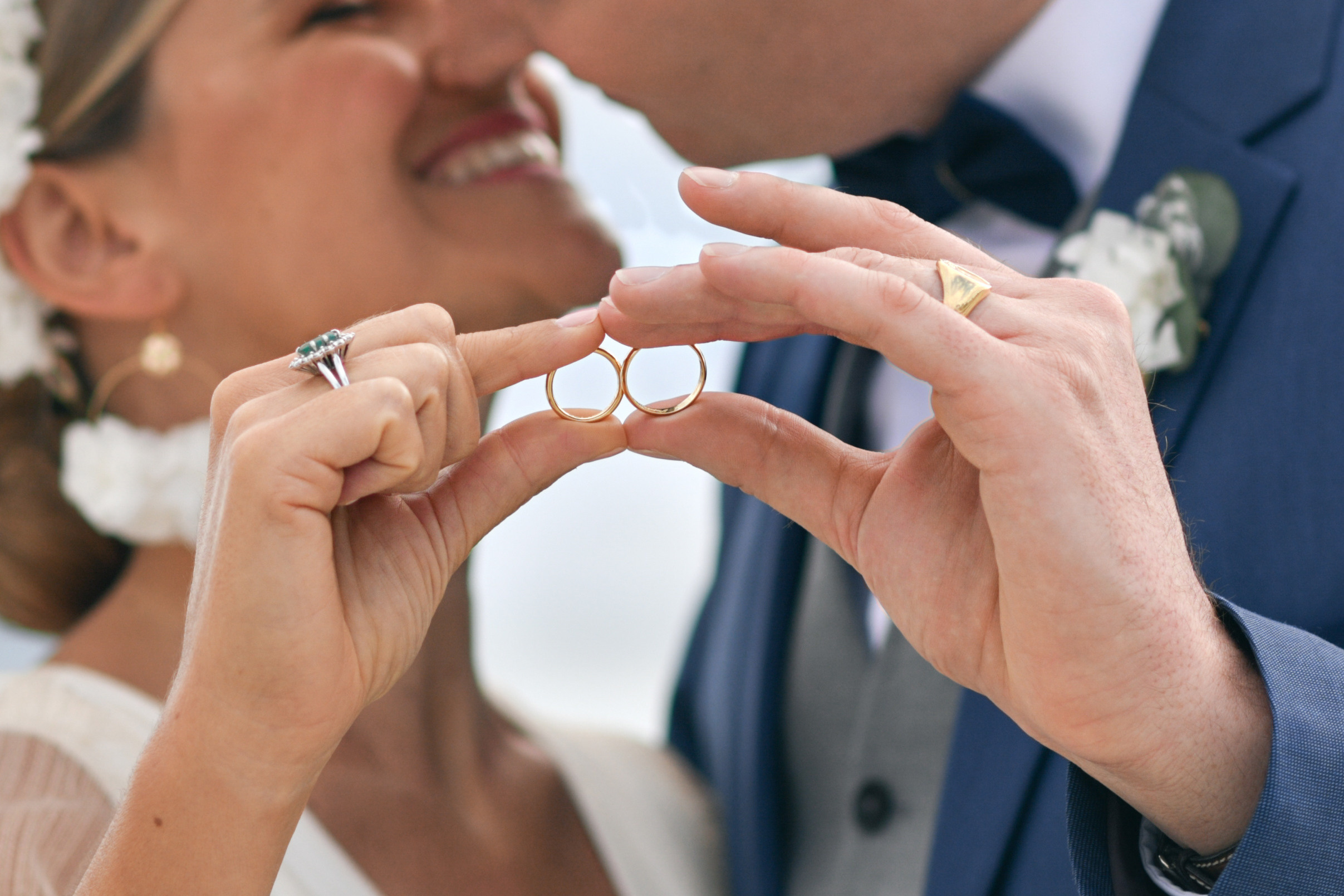 Couple bague mariage 