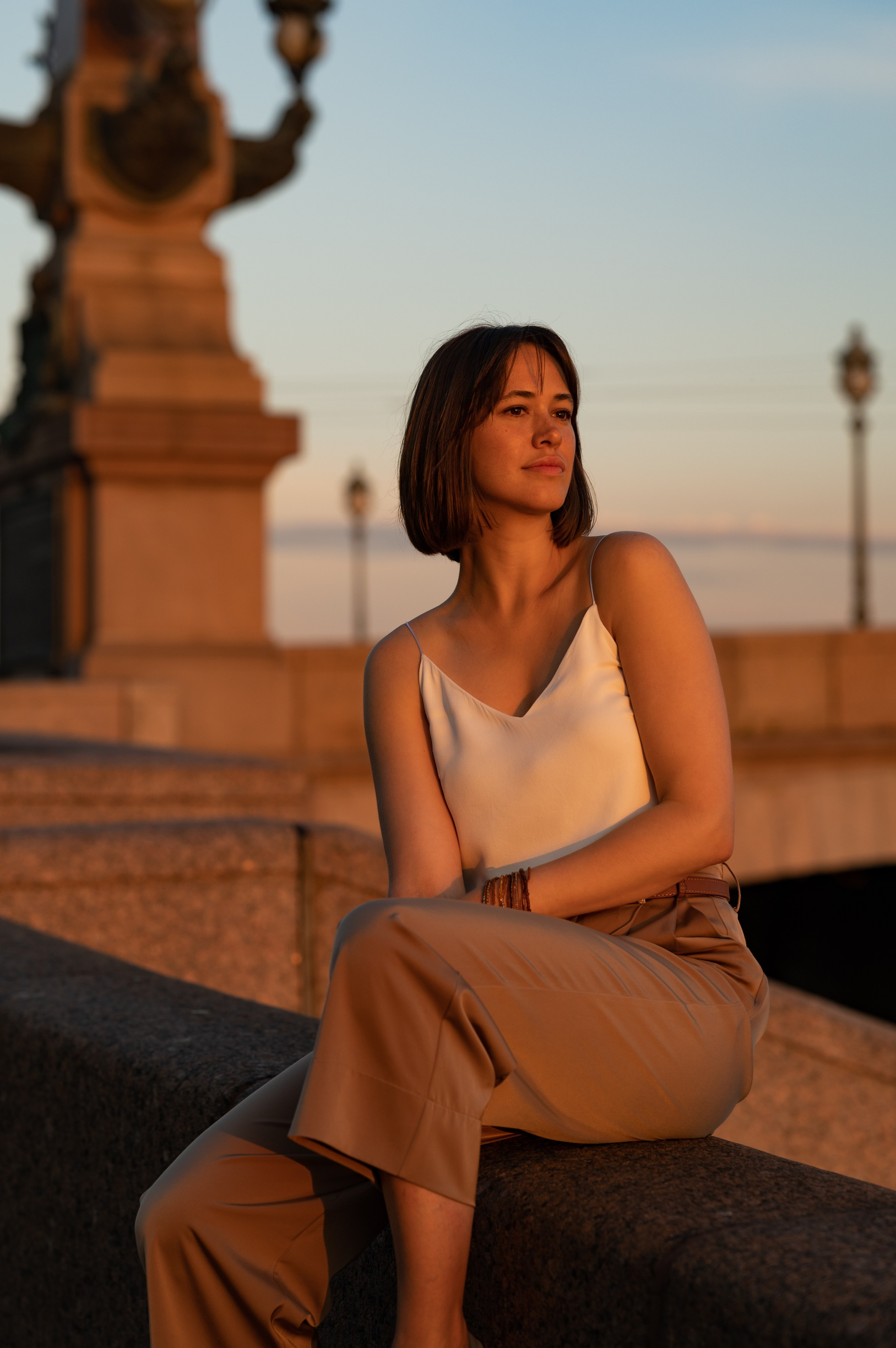 Liza — St. Petersburg and sunrise. Photographer Yulia Lushnikova, Based in Valencia