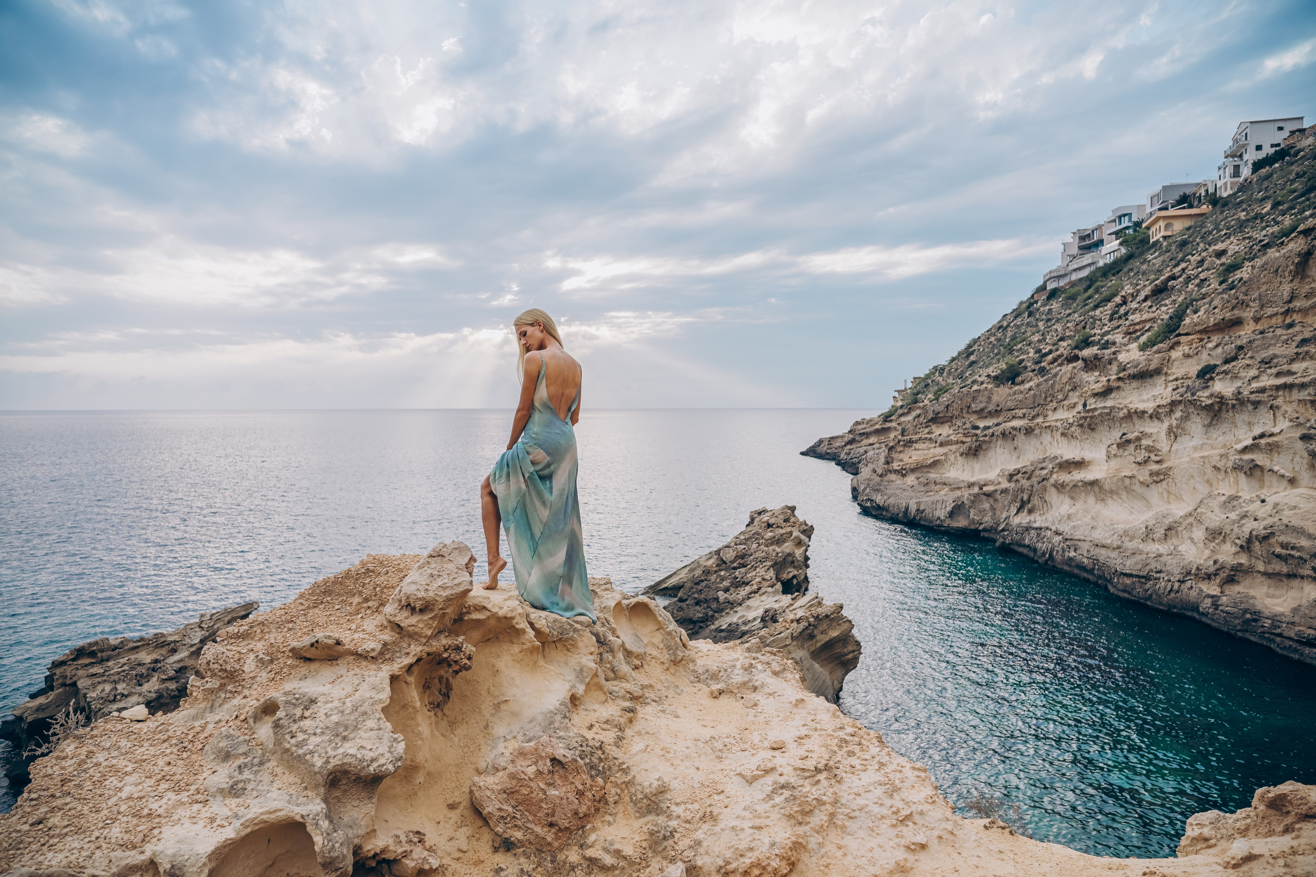 Transformational female photo session. Photographer in Mallorca