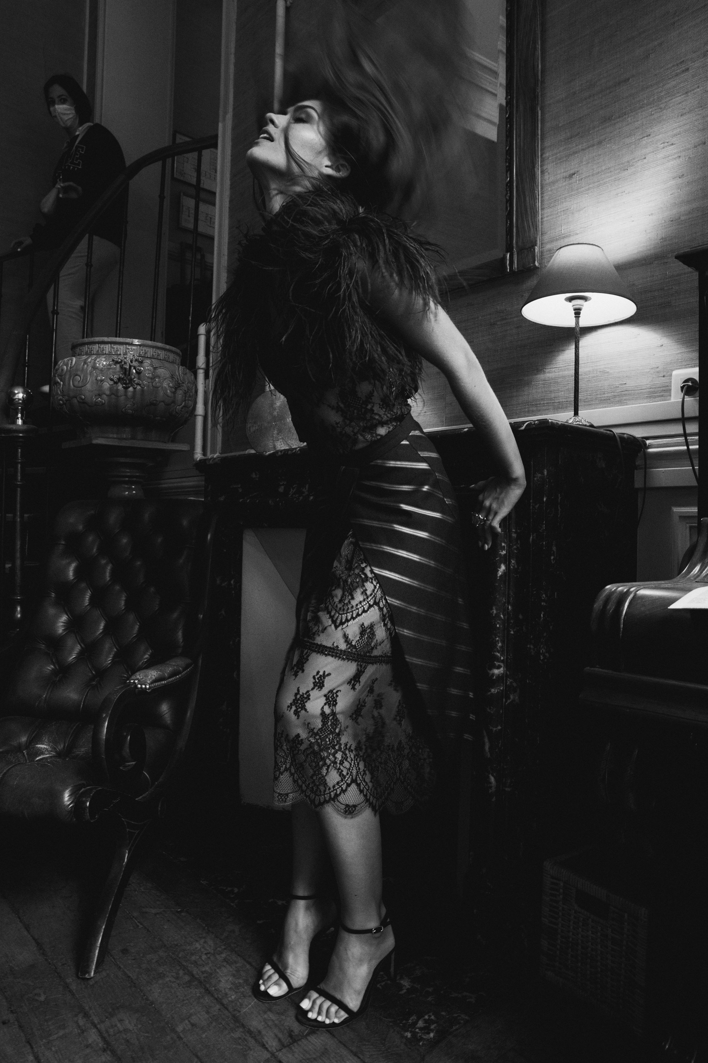 An Editorial Hotel Portrait Session in Paris — Polina. Paris Wedding Photographer