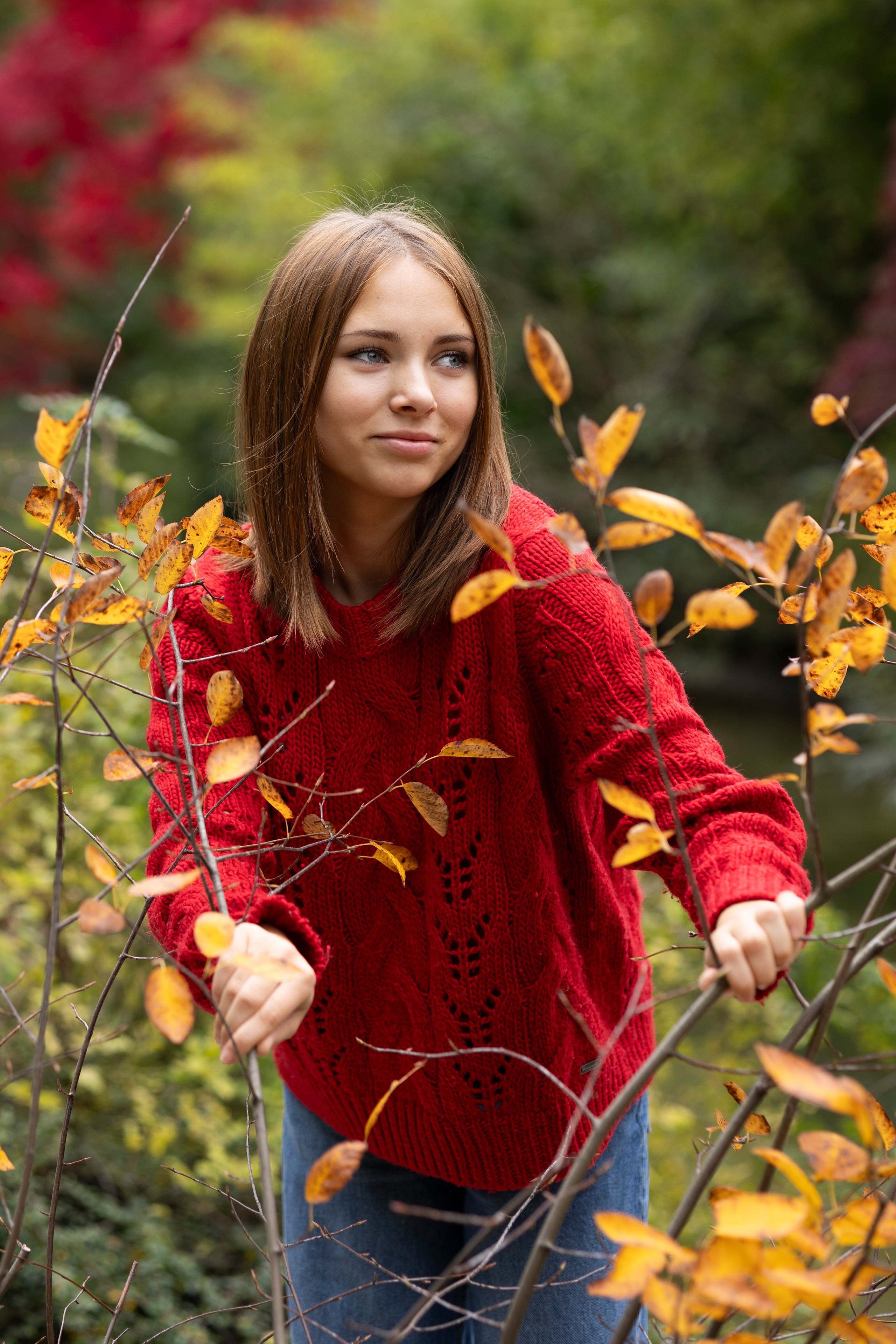 Autumn. Photographer in Munich