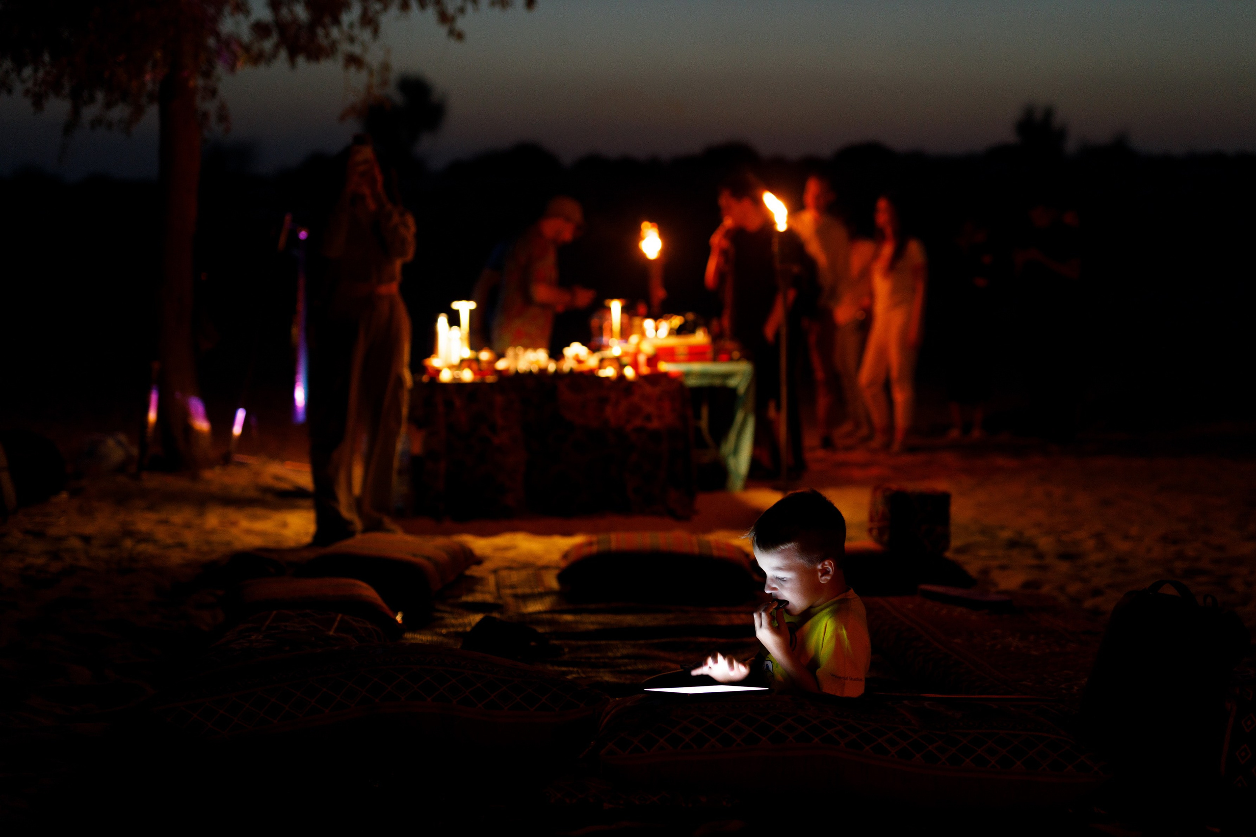Oleg Torbosov — Meeting with subscribers in the desert. Photographer Anna Curly | Weddings and Events in Dubai