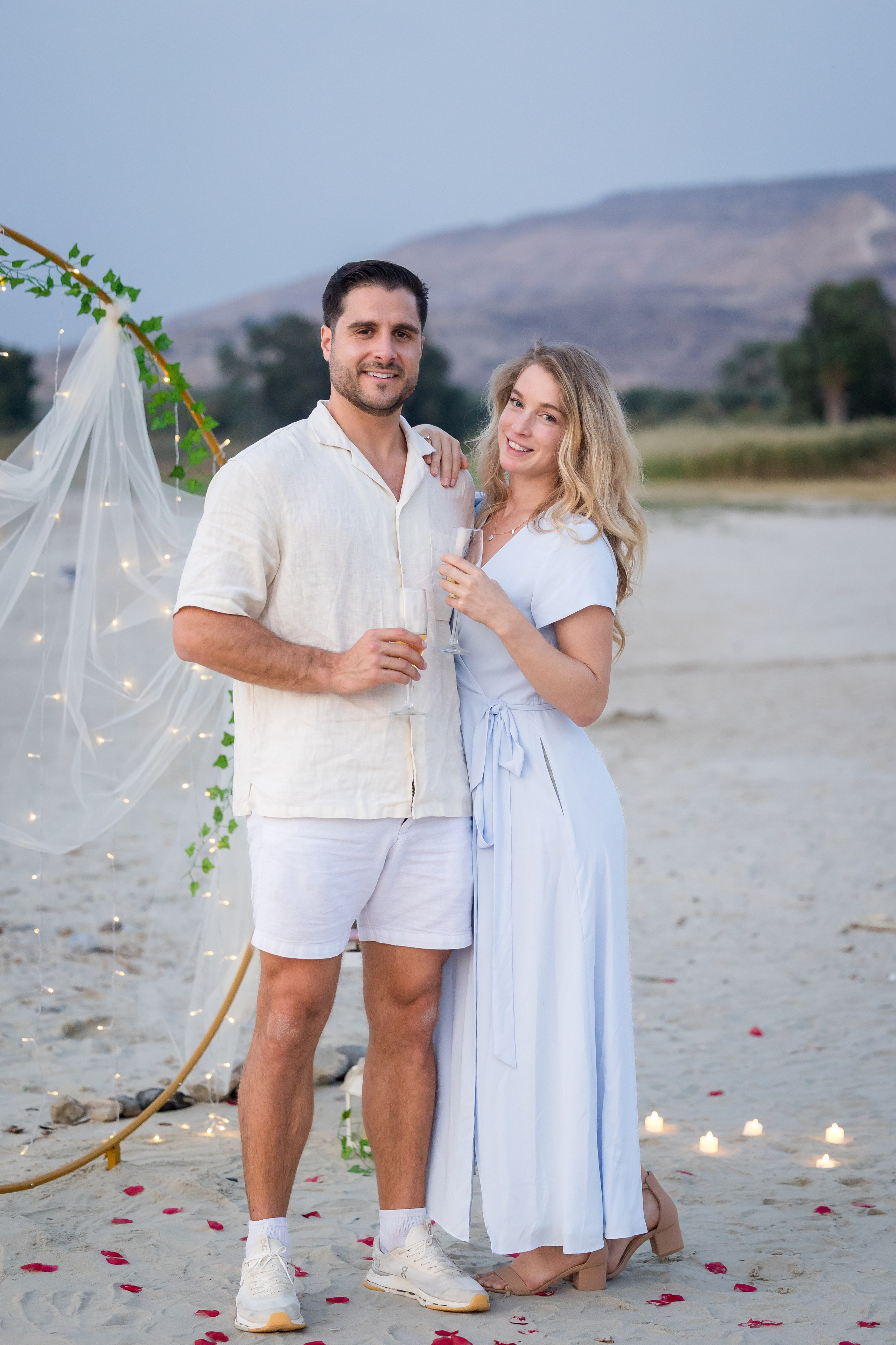 Marie & Rony proposal. AMIR BUCHNIK PHOTOGRAPHER